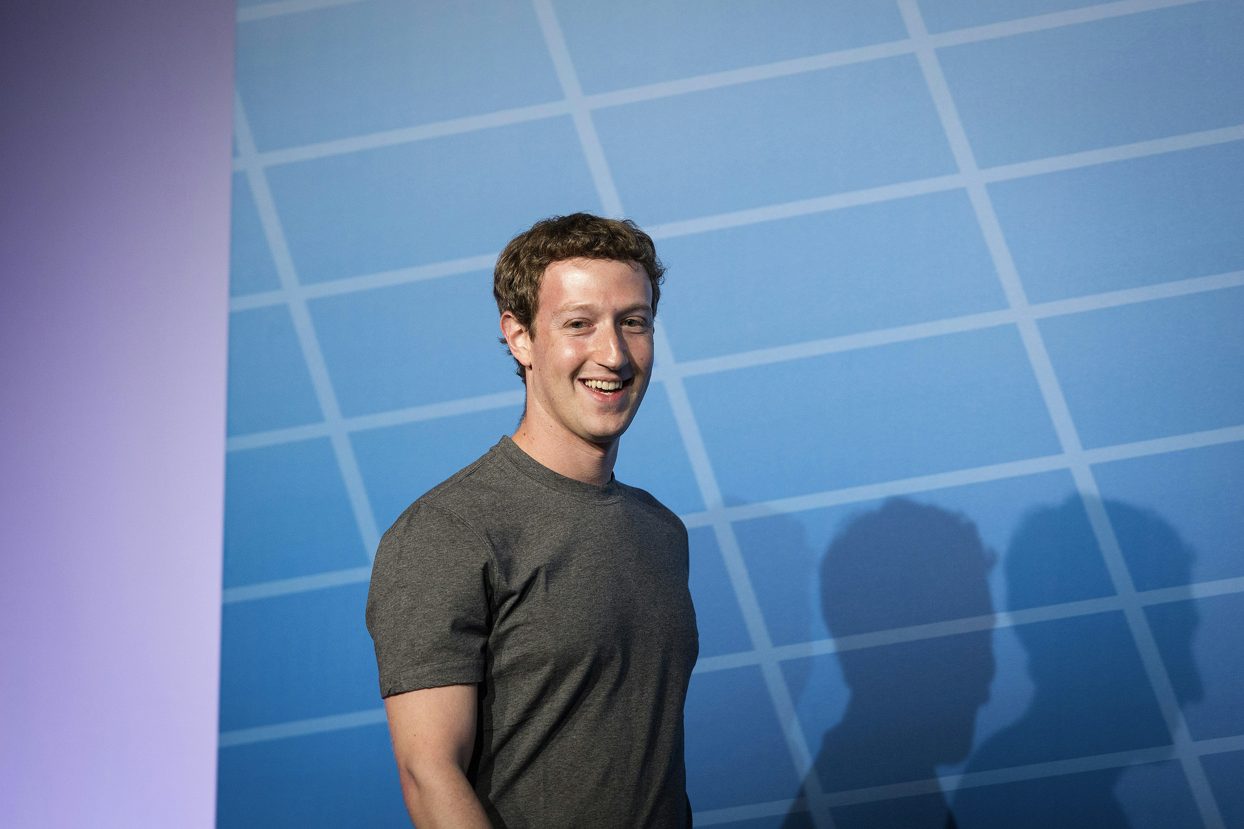Facebook CEO Mark Zuckerberg. Photo by Bloomberg.