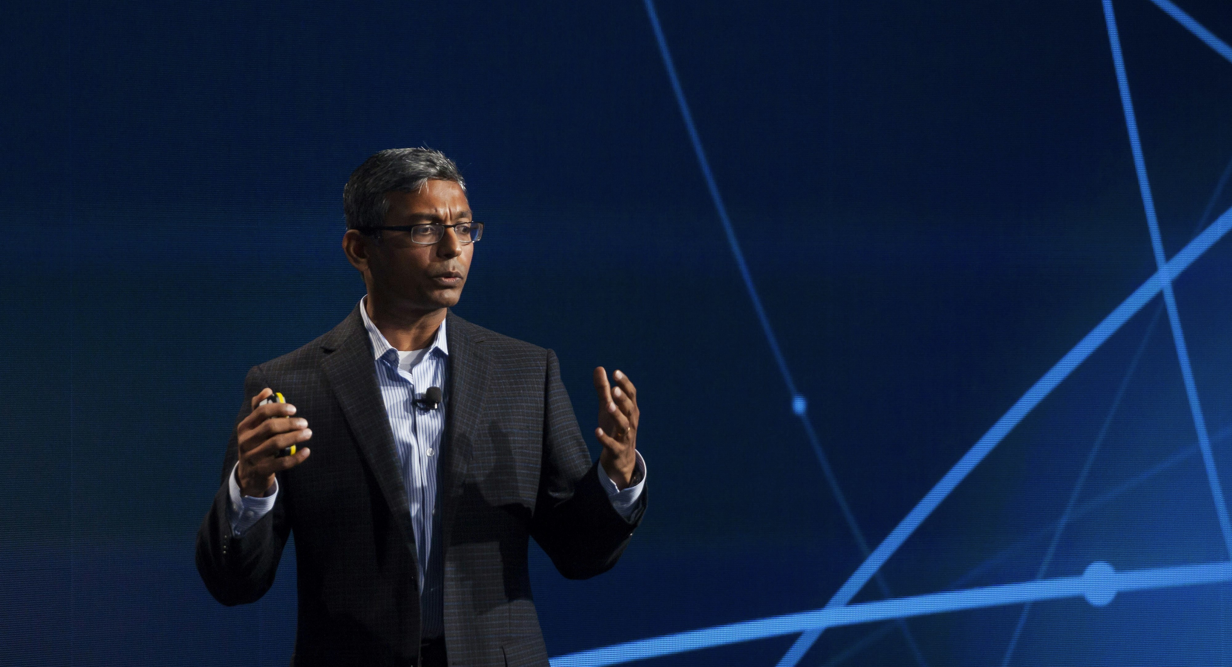 Sridhar Sudarsan, chief technology officer of IBM Watson. Photo by Bloomberg.