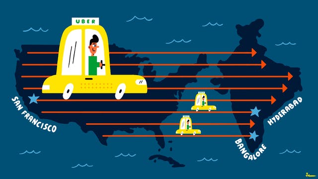 Uber CEO Wants to Shift More Engineering Jobs to India, Sparking Internal Debate