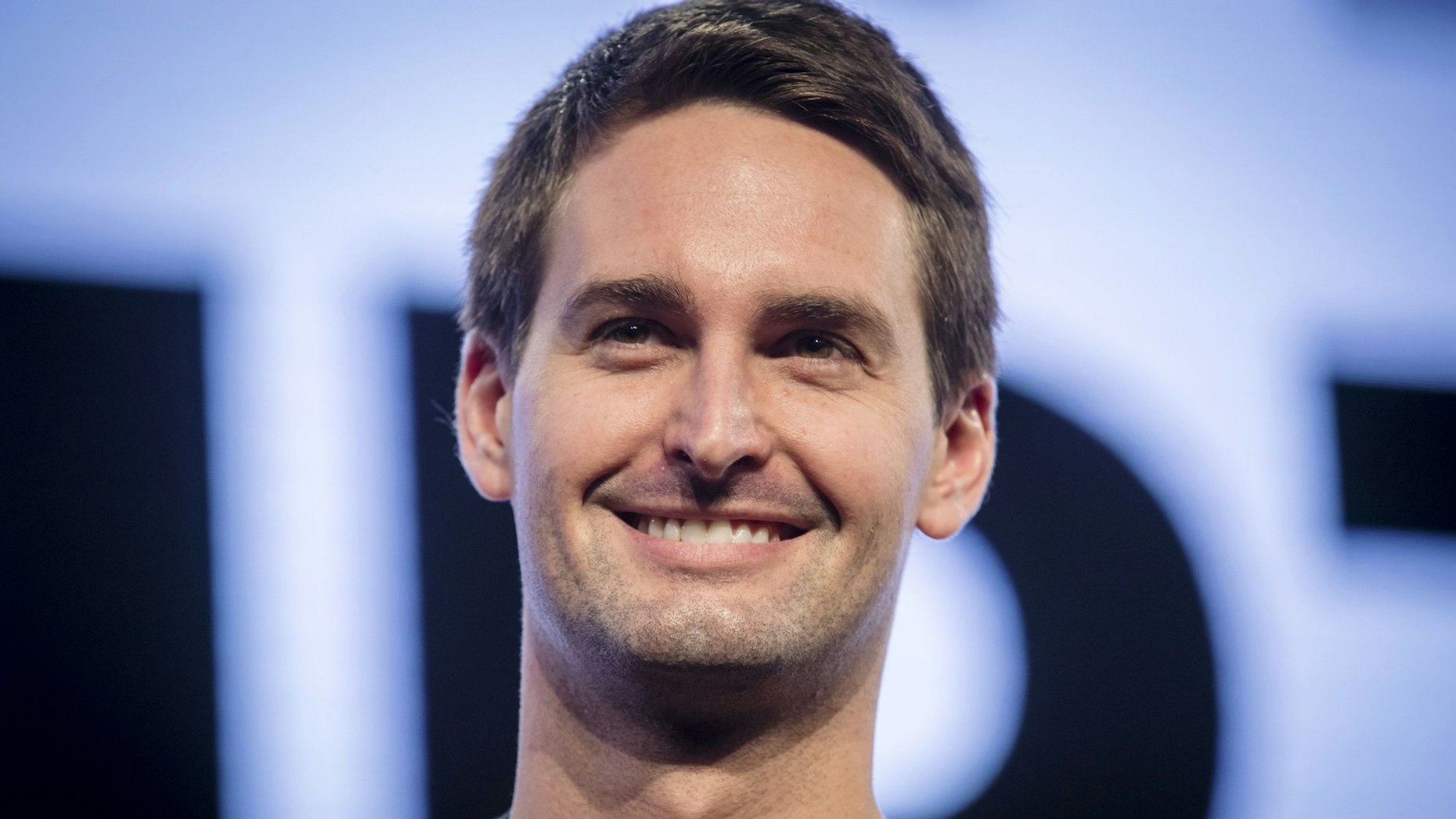 Snap CEO Evan Spiegel. Photo by Bloomberg