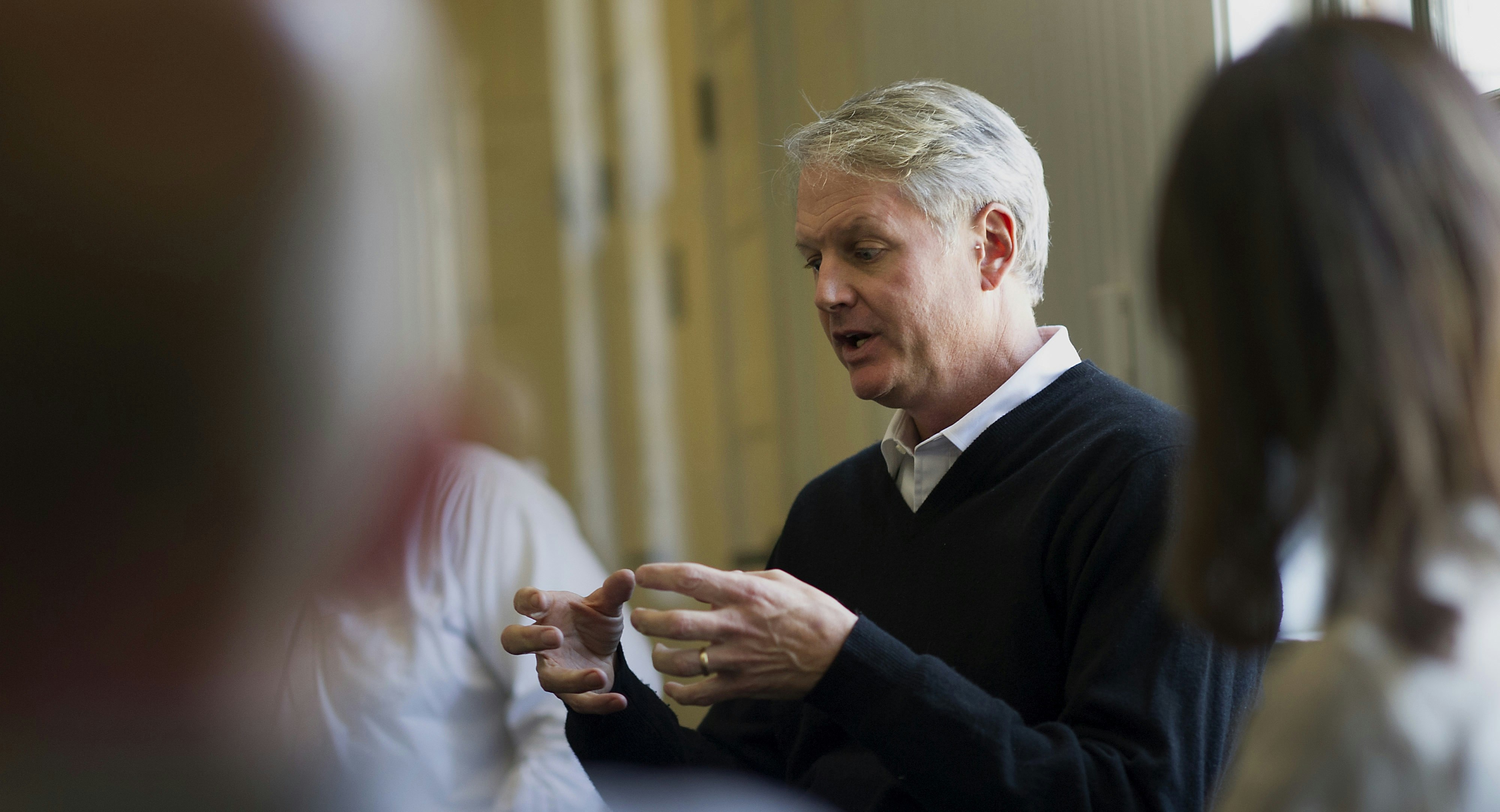 eBay CEO John Donahoe. Photo by Bloomberg.