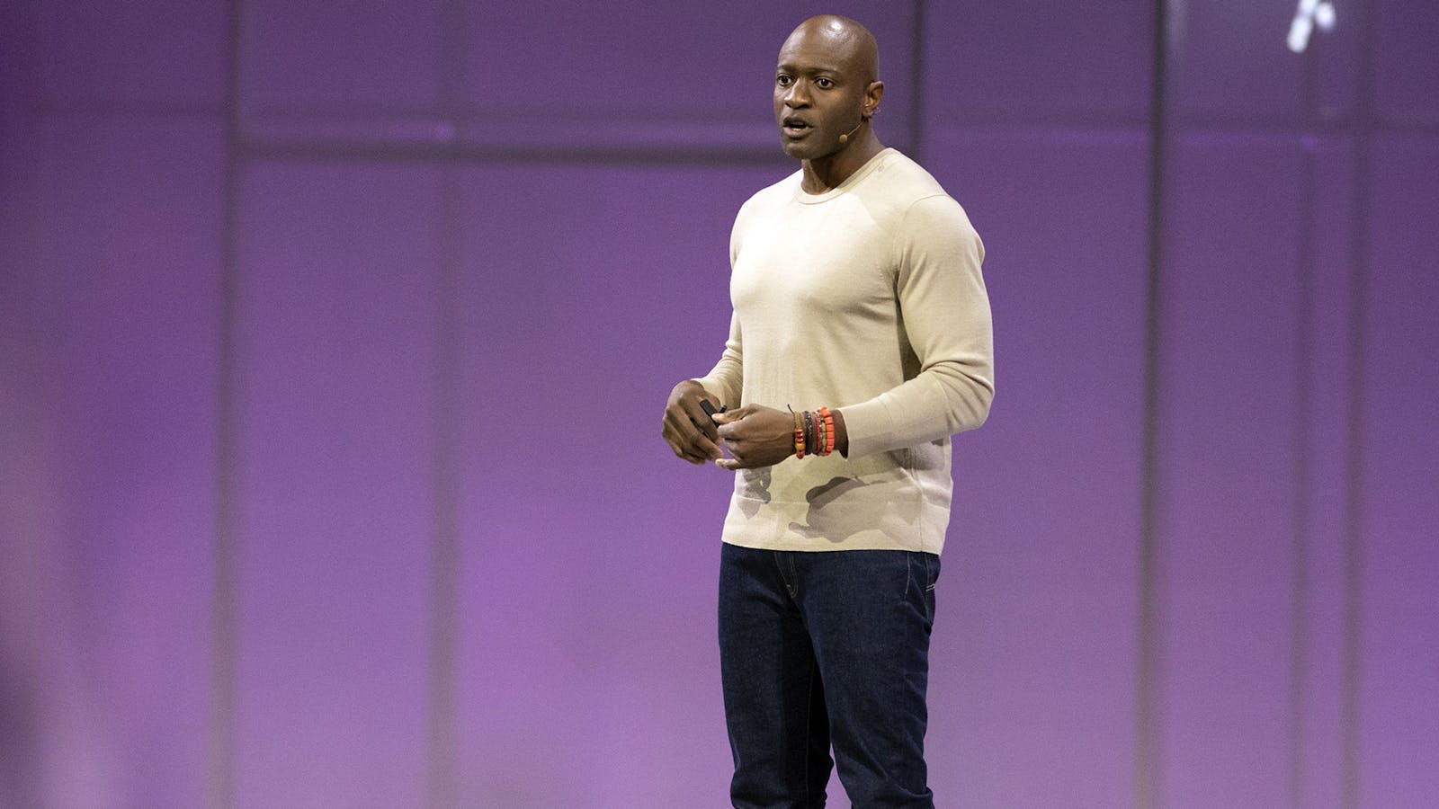 Facebook executive Ime Archibong, who heads a new products group that now includes Facebook's venture capital arm. 