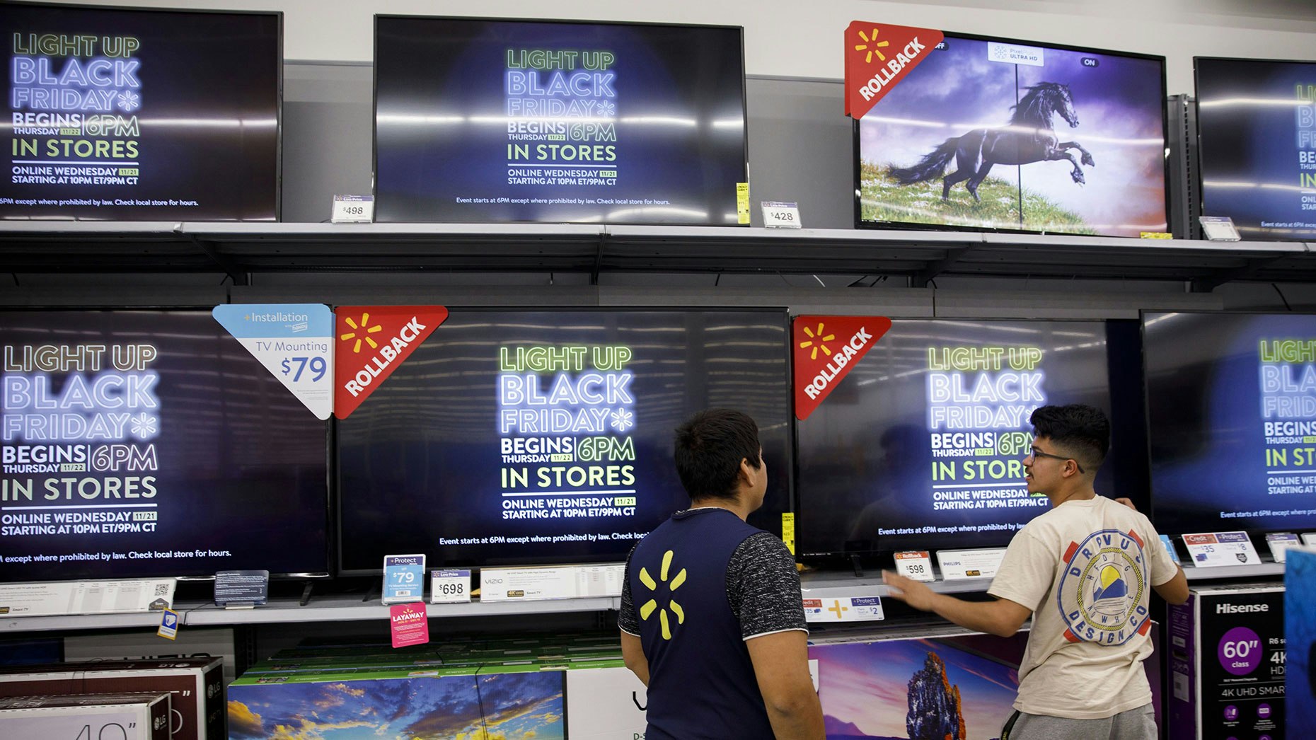 Walmart s Rivalry With Amazon Becomes Hot Button Issue for TV