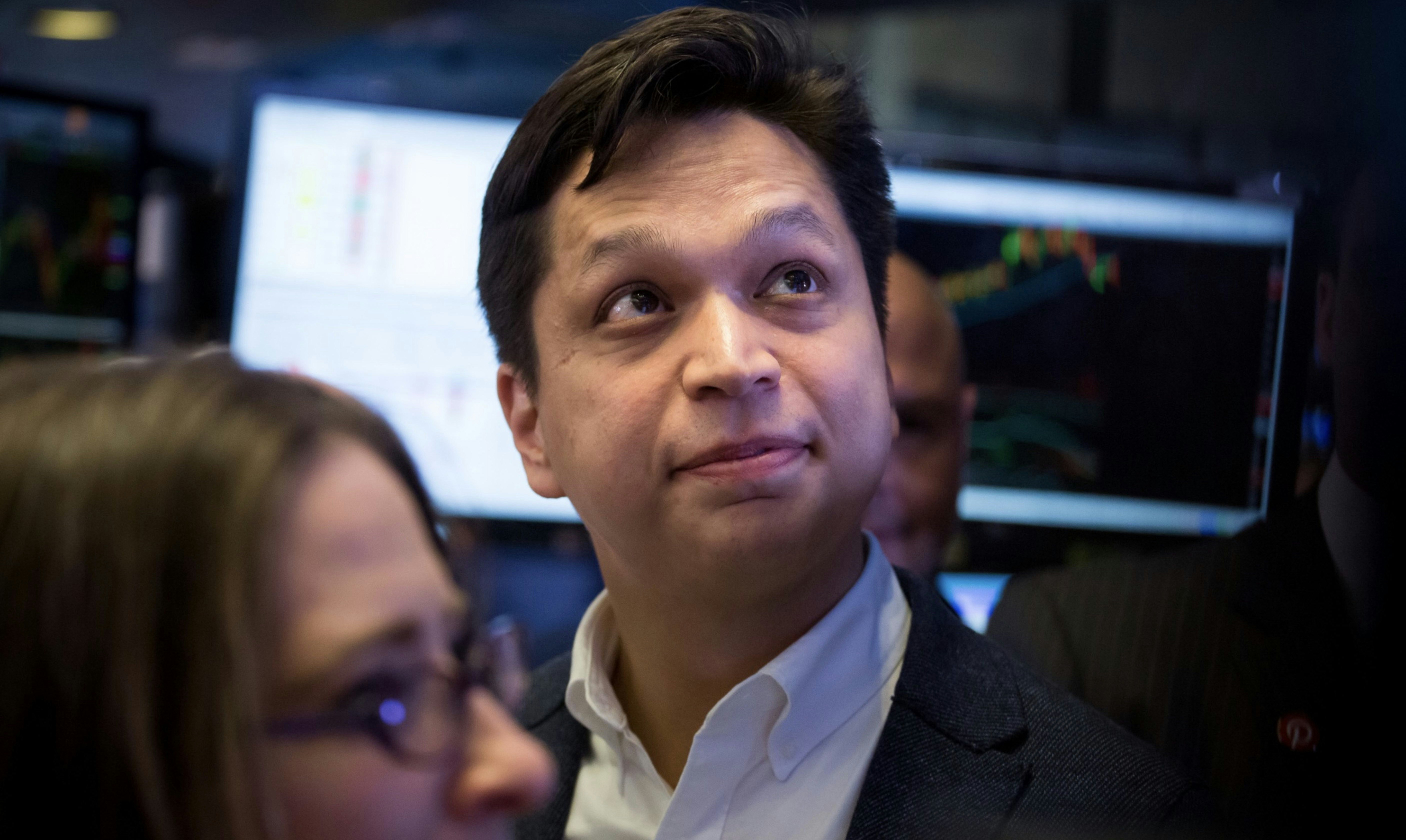 Pinterest CEO Chris Silbermann. Photo by Bloomberg