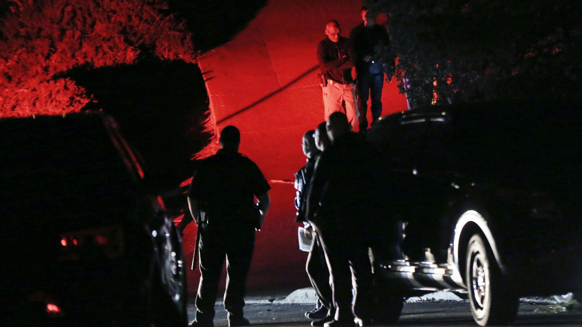 Police investigated a shooting in Orinda, Calif., during a party at a rental home last October. Photo: AP