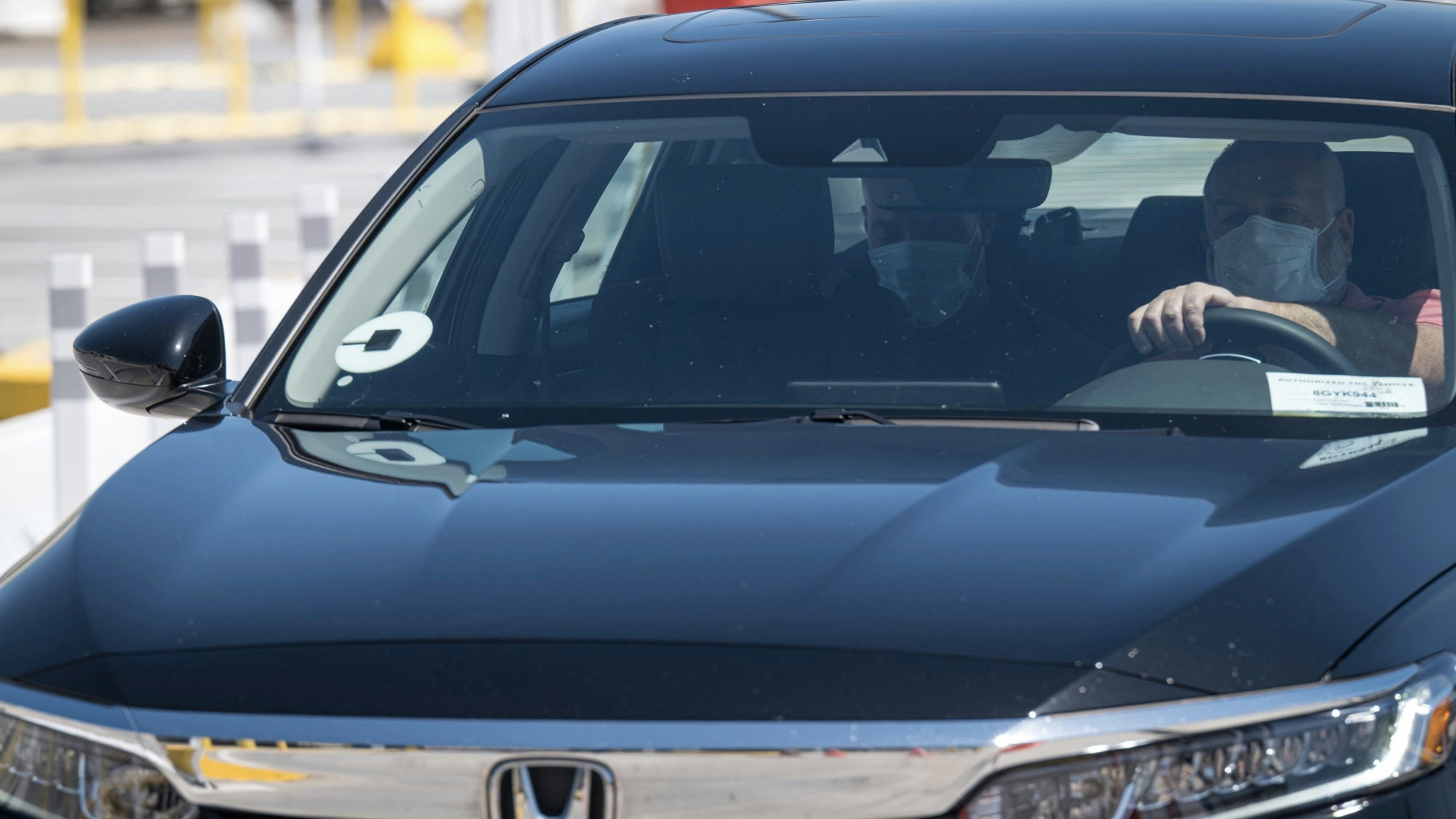 An Uber driver. Photo by Bloomberg