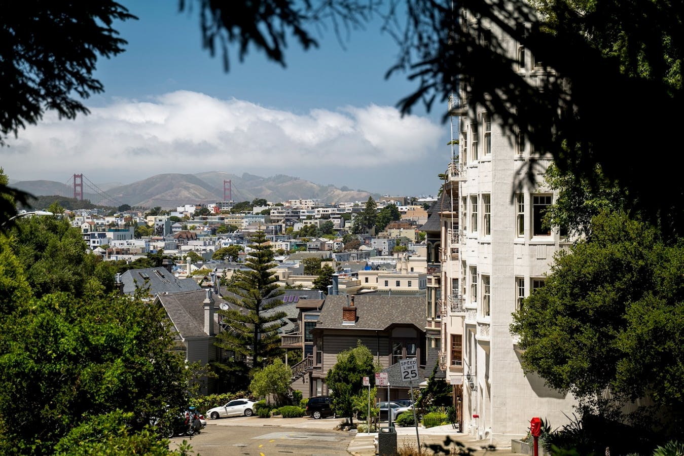 A view of San Francisco in July, 2020. Venture capitalist Marc Andreessen is encouraging founders to set up companies in the San Francisco area. Photo: Bloomberg