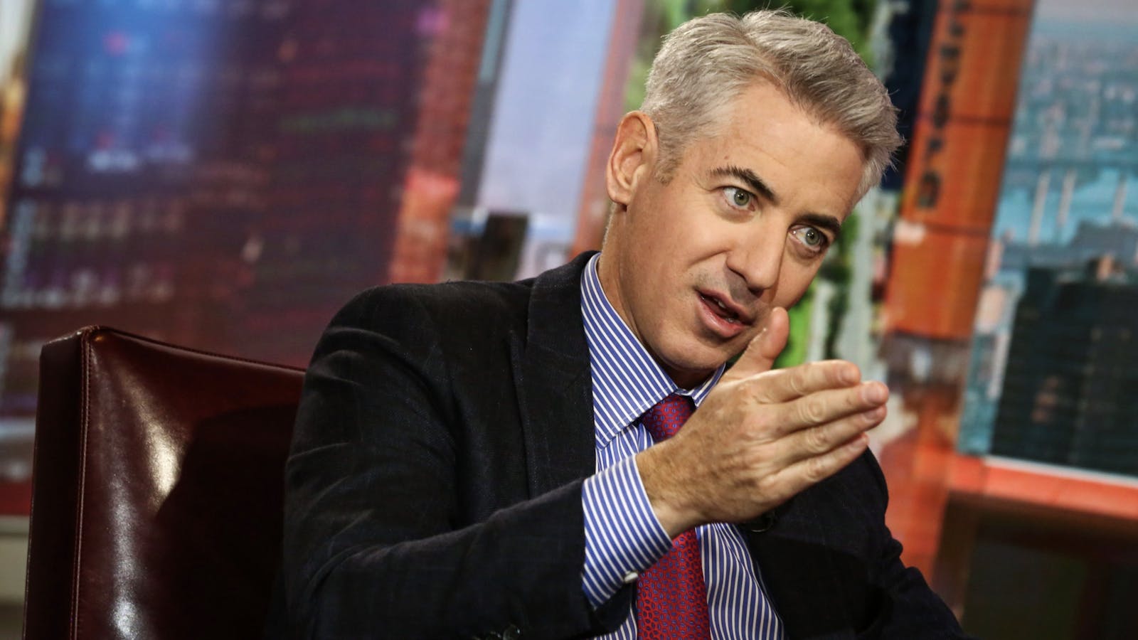 Hedge fund manager Bill Ackman. Photo by Bloomberg.
