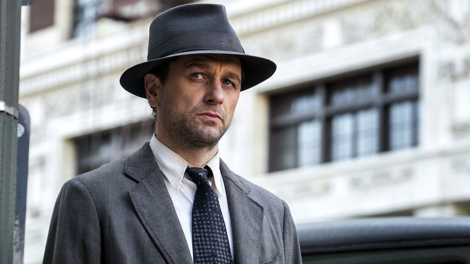 The actor Matthew Rhys, who plays the lead role in HBO's Perry Mason. Photo by HBO