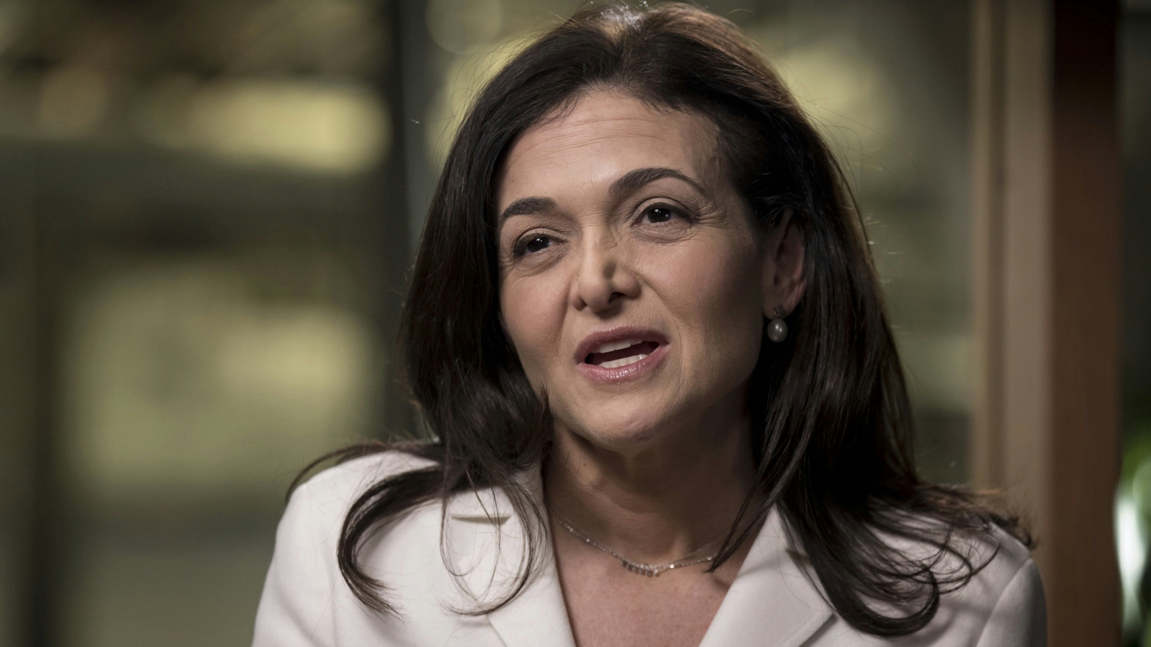 Facebook COO Sheryl Sandberg. Photo by Bloomberg.