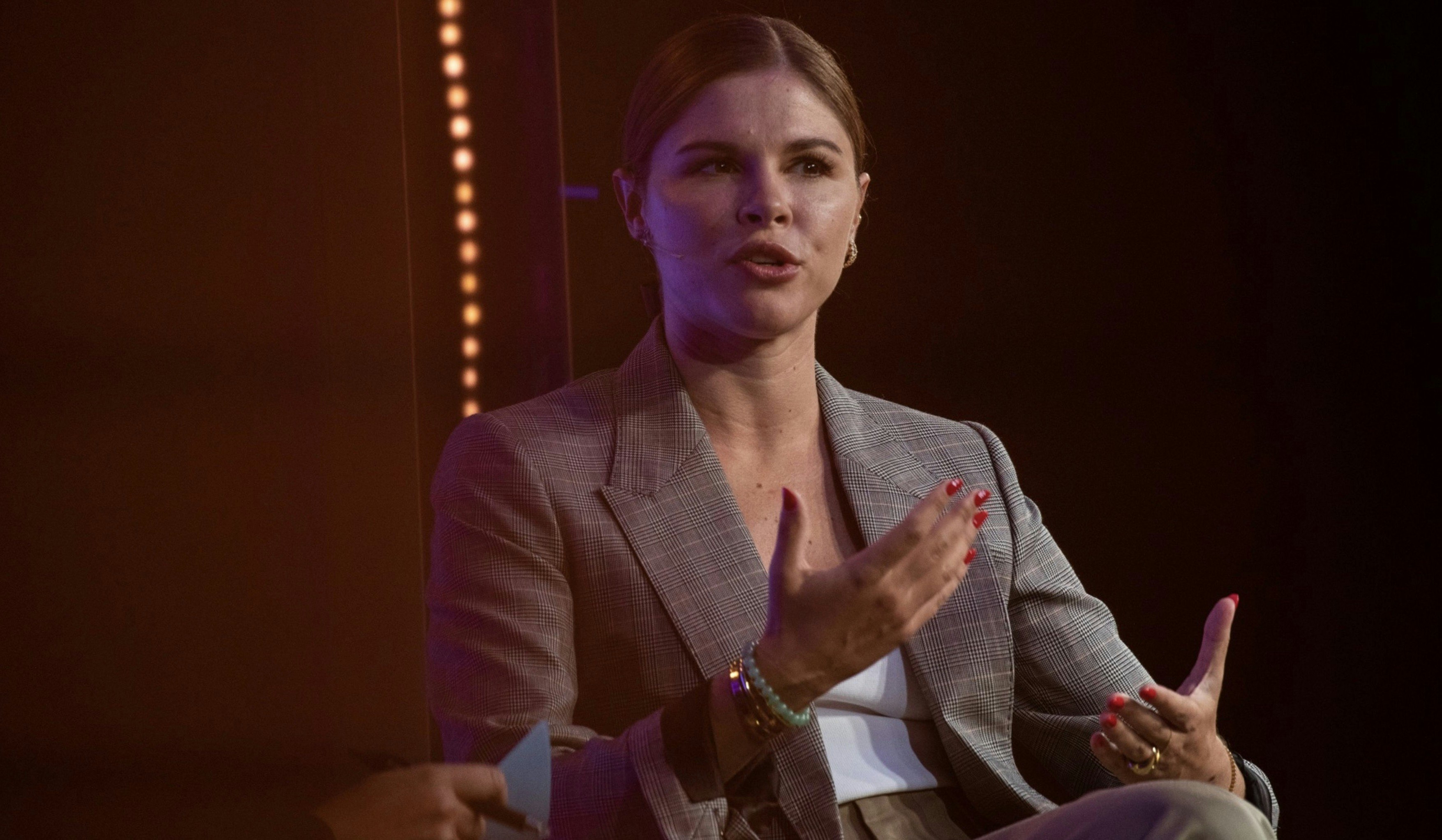 Glossier CEO Emily Weiss. Photo by Bloomberg