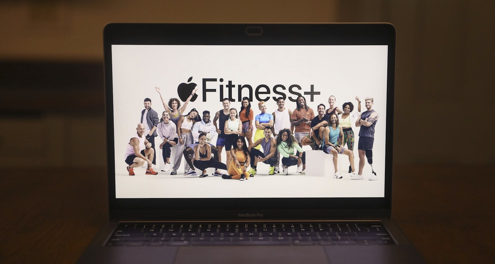 A graphic for Apple's new Fitness+ service unveiled today. Photo by Bloomberg.