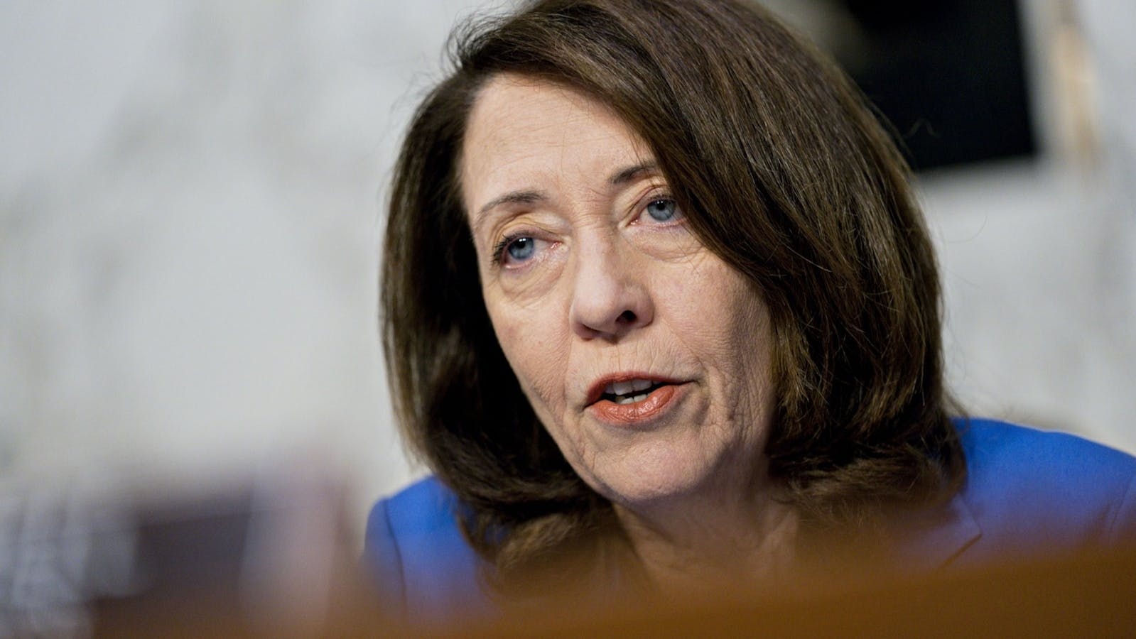 Sen. Maria Cantwell, the ranking Democrat on the Senate Commerce Committee. Photo: Bloomberg