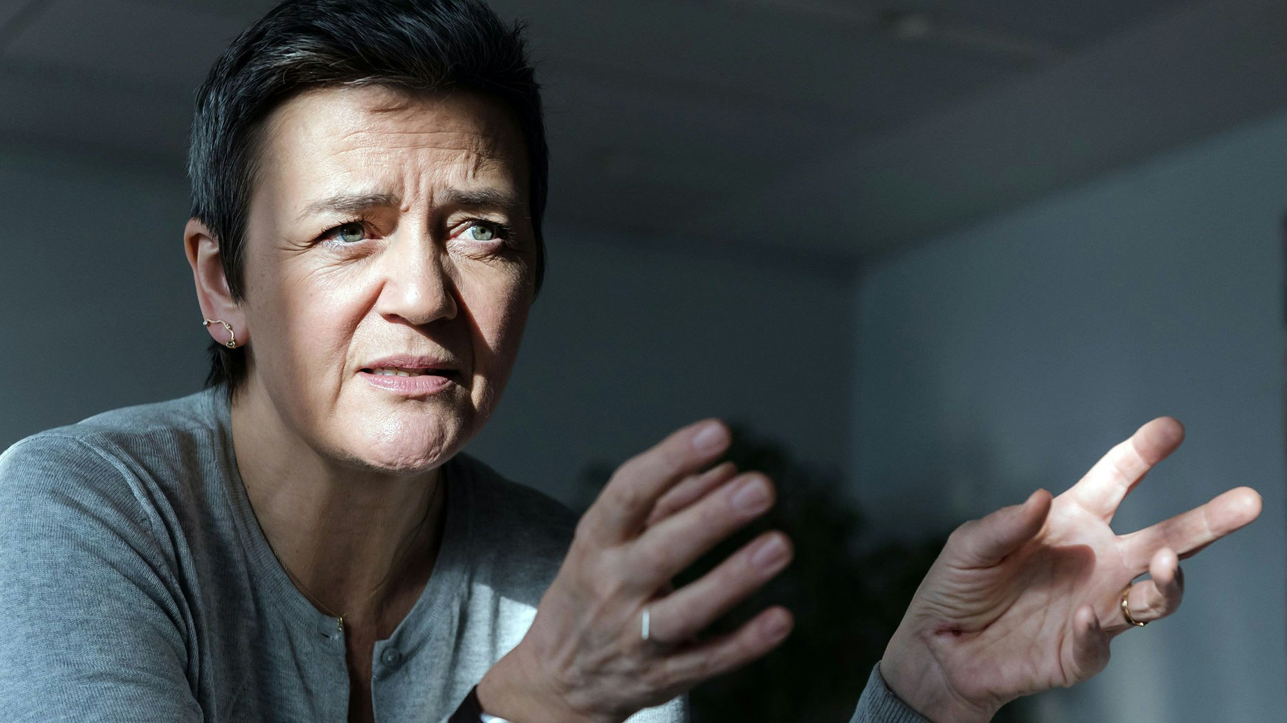 Europe's competition czar, Margrethe Vestager. Photo by Bloomberg