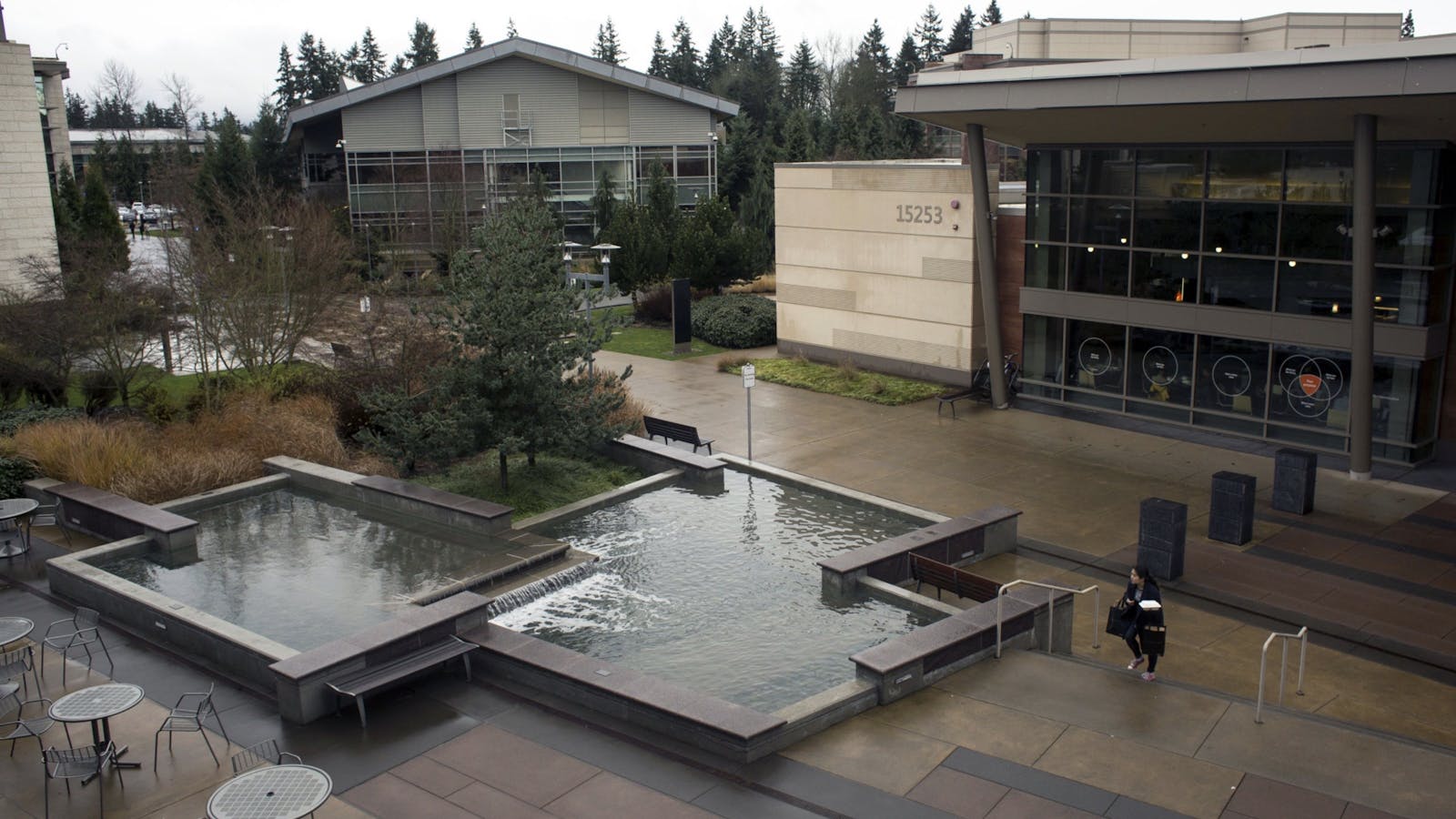 Microsoft's main campus in 2017. Photo by Bloomberg