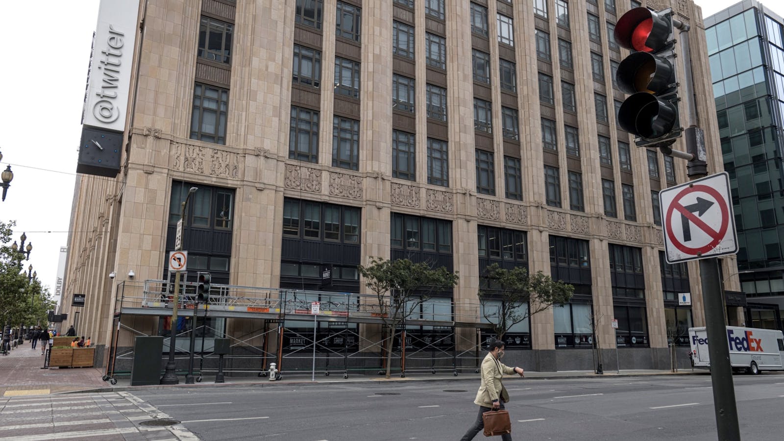 Twitter's San Francisco headquarters. Photo by Bloomberg
