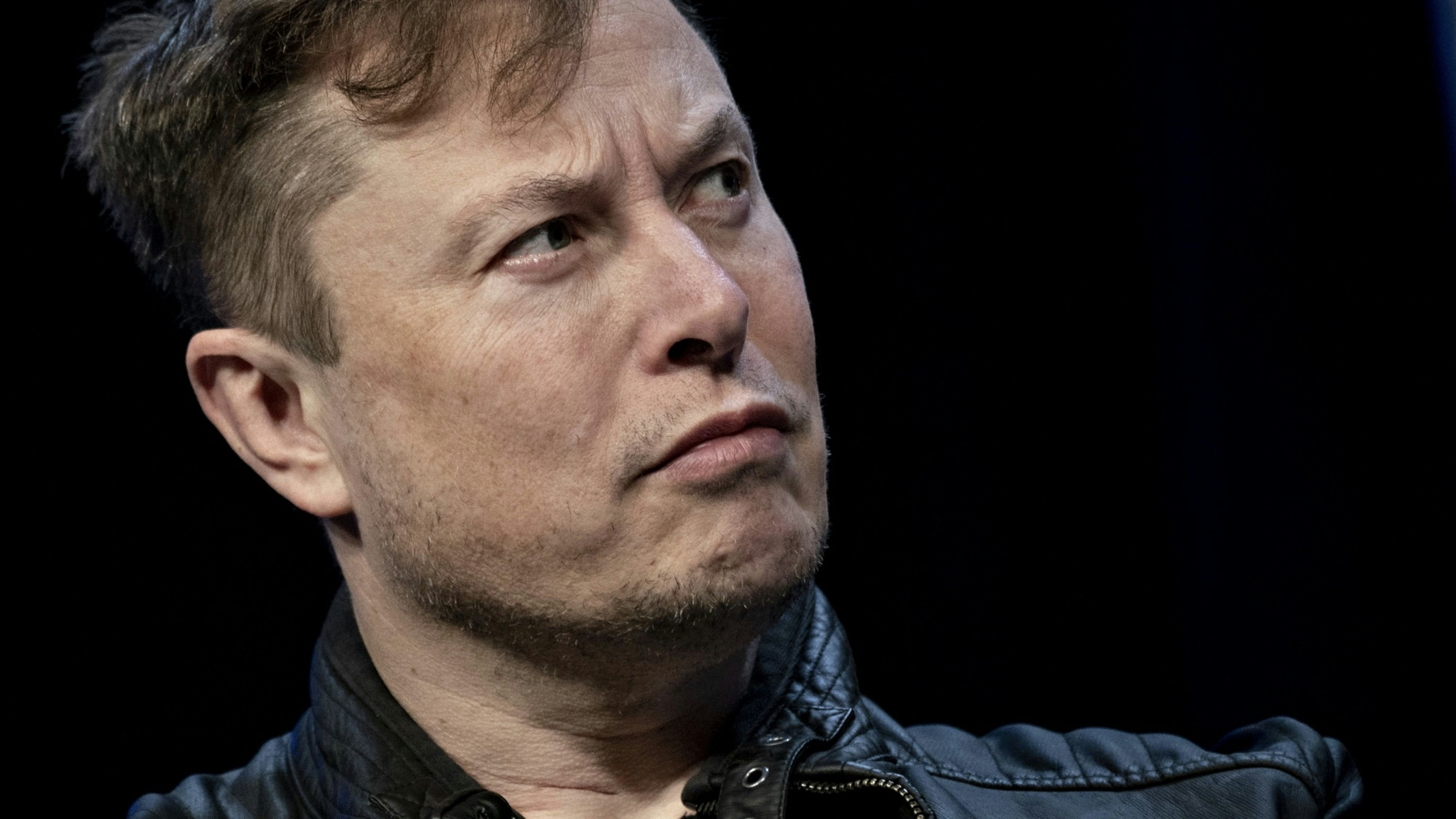 Tesla CEO Elon Musk. Photo by Bloomberg