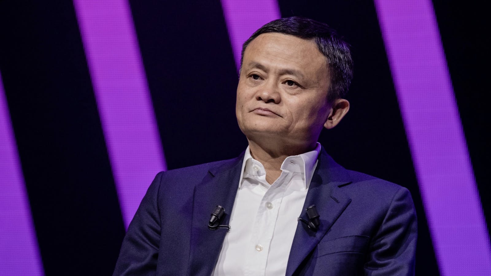 Jack Ma, co founder of Alibaba and the controlling shareholder of Ant. Photo by Bloomberg