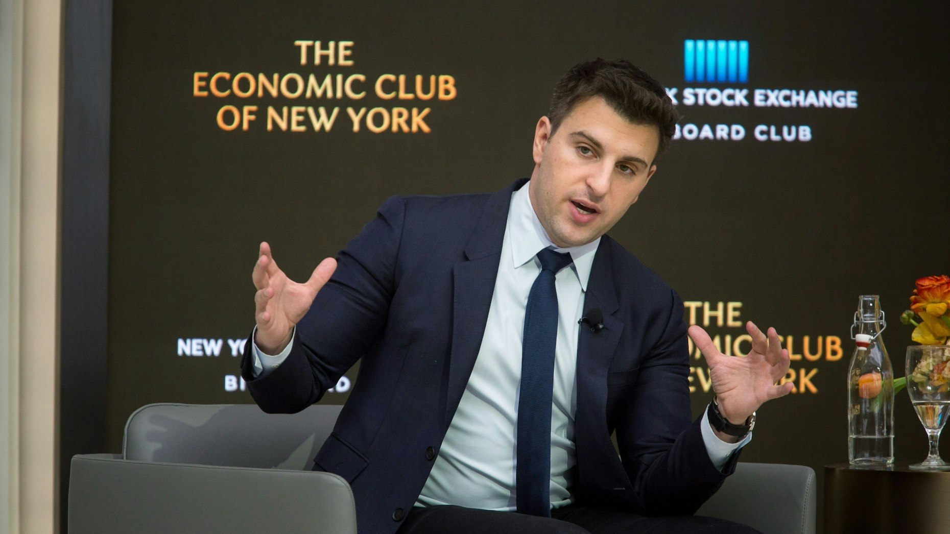 Airbnb CEO Brian Chesky. Photo: Bloomberg