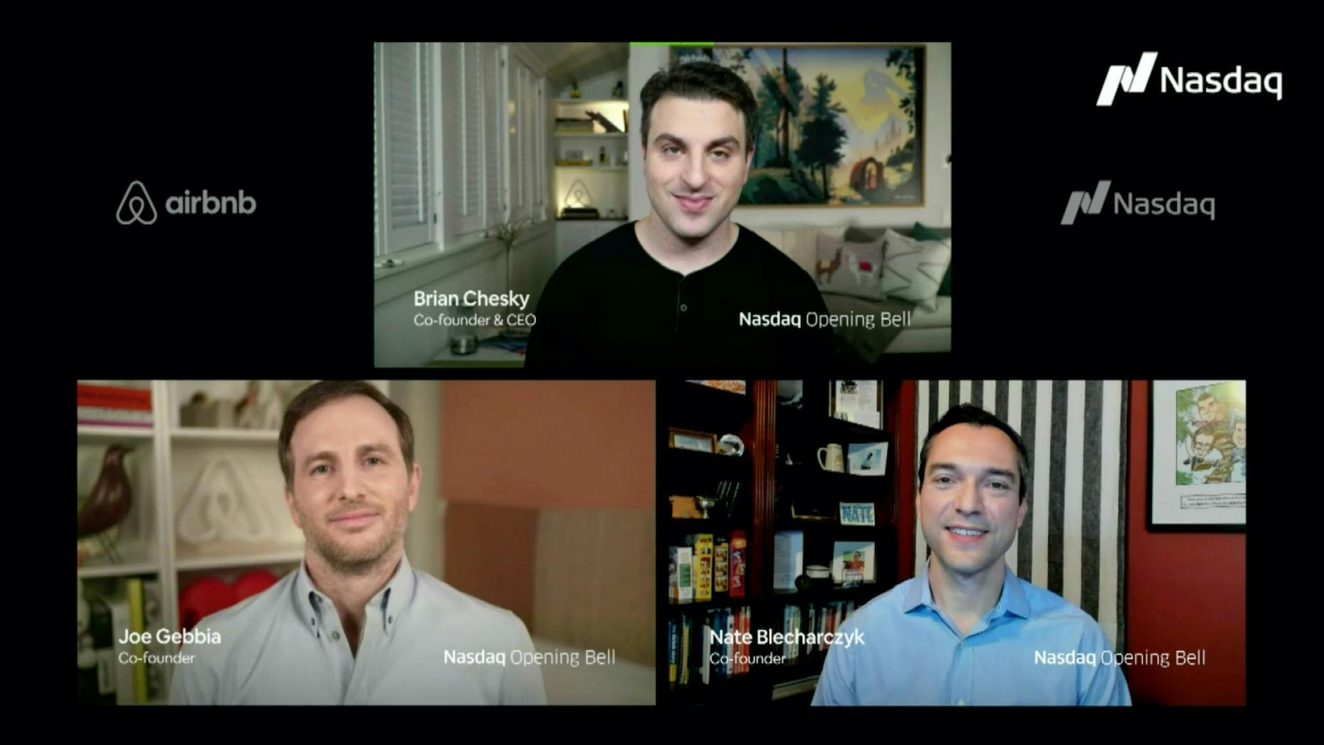 Airbnb’s Blockbuster IPO Cements Bond Among Founders