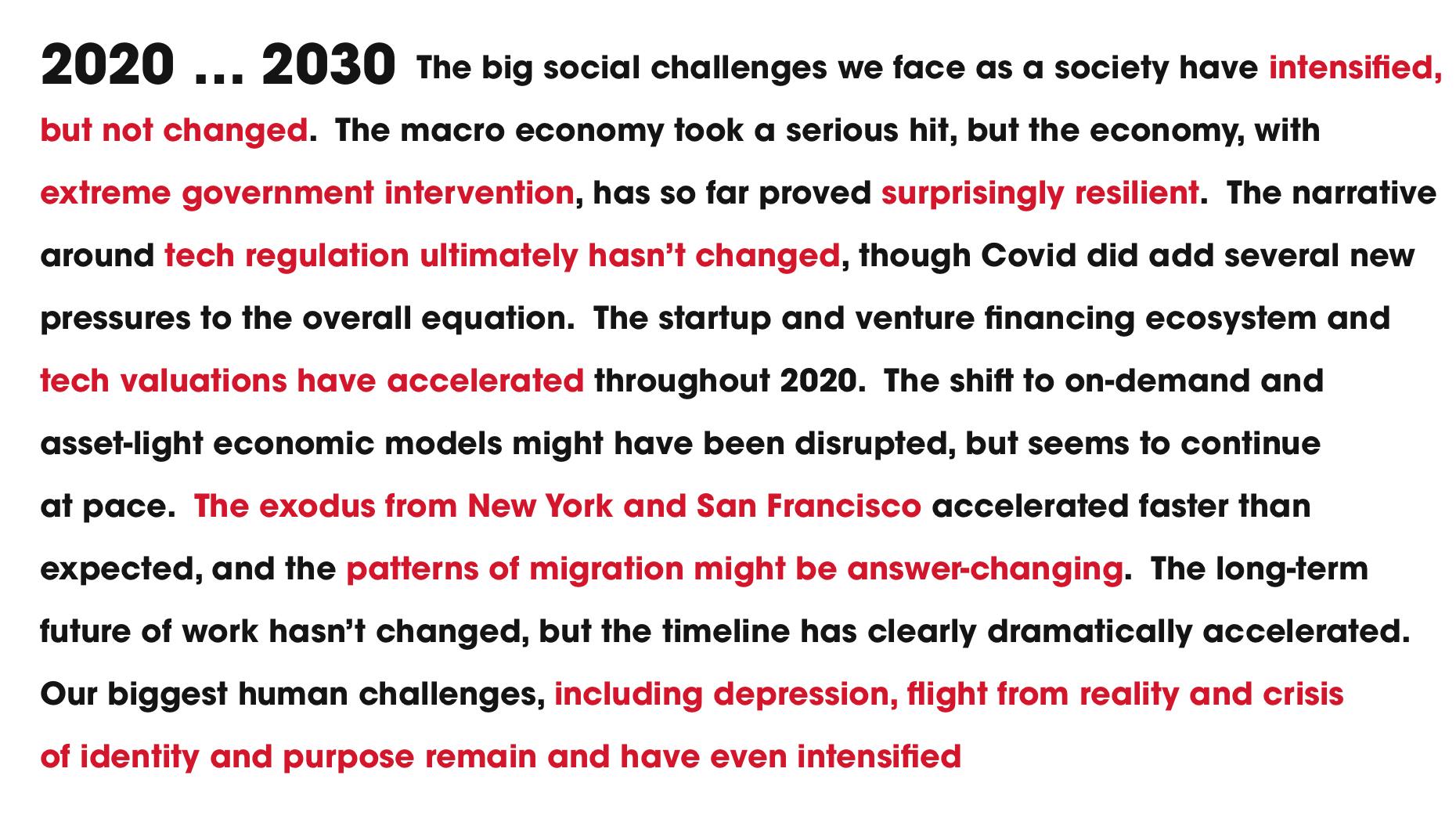 How Covid Accelerated Changes Already in the Making