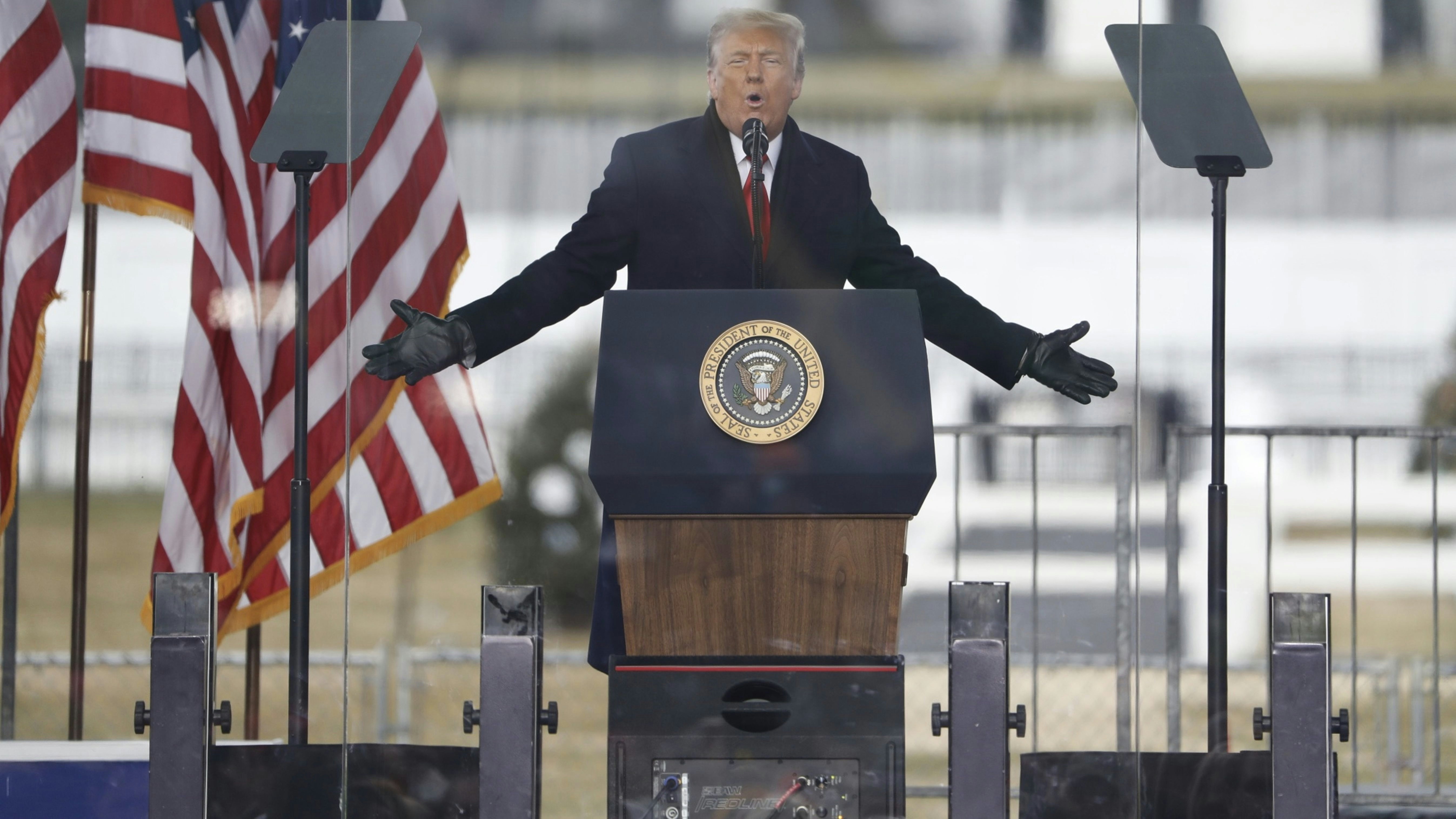 President Trump. Photo by Bloomberg