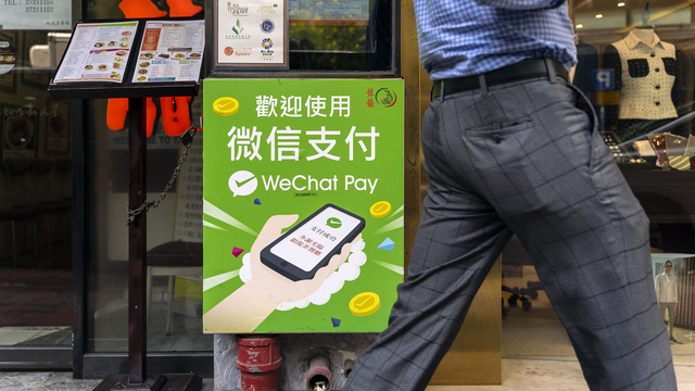 alibaba tencent wechat pay beijing