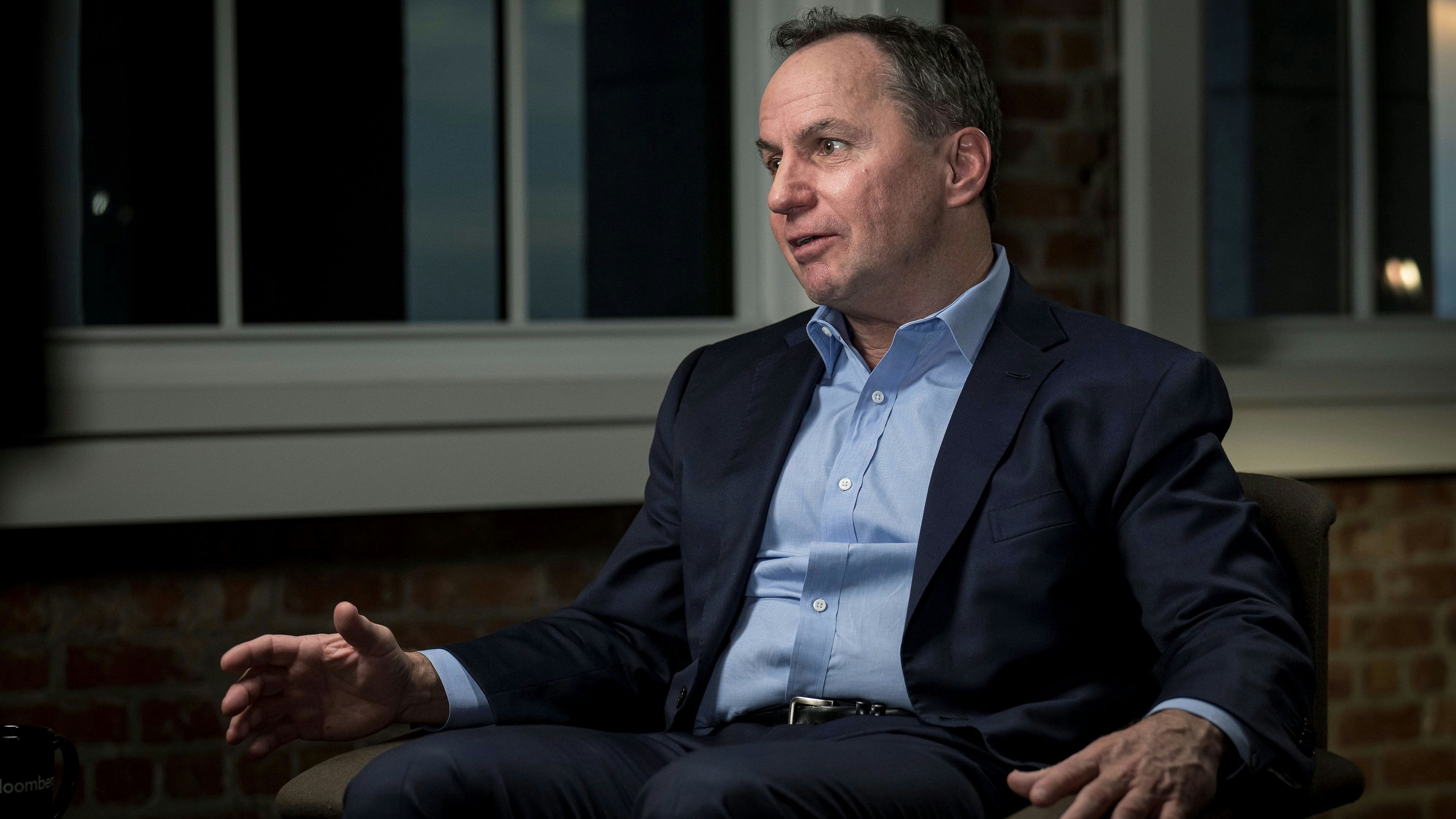 Intel's outgoing CEO Bob Swan. Photo by Bloomberg