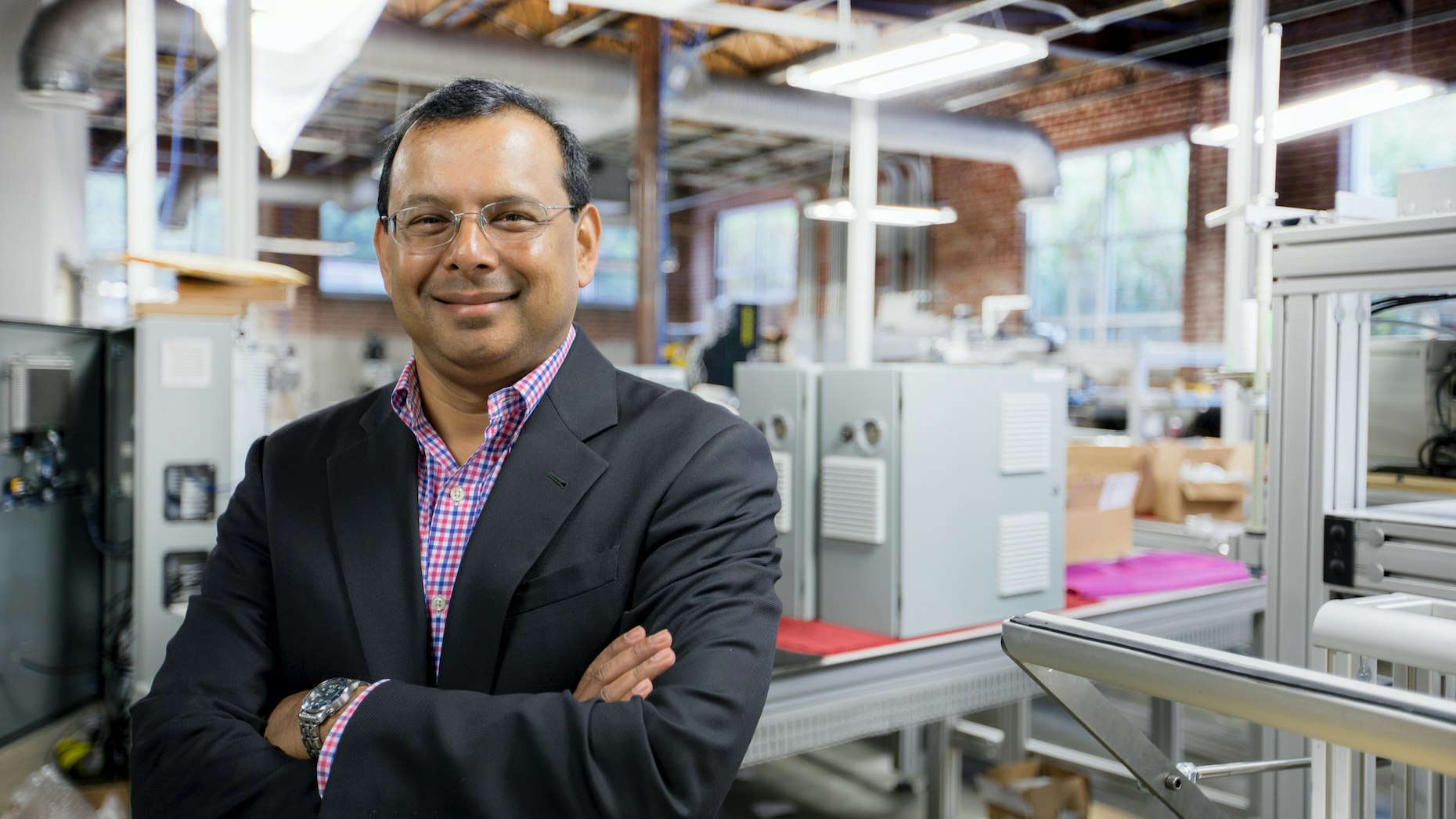 SoftWear Automation CEO Raj Rajan. Photo provided by the company