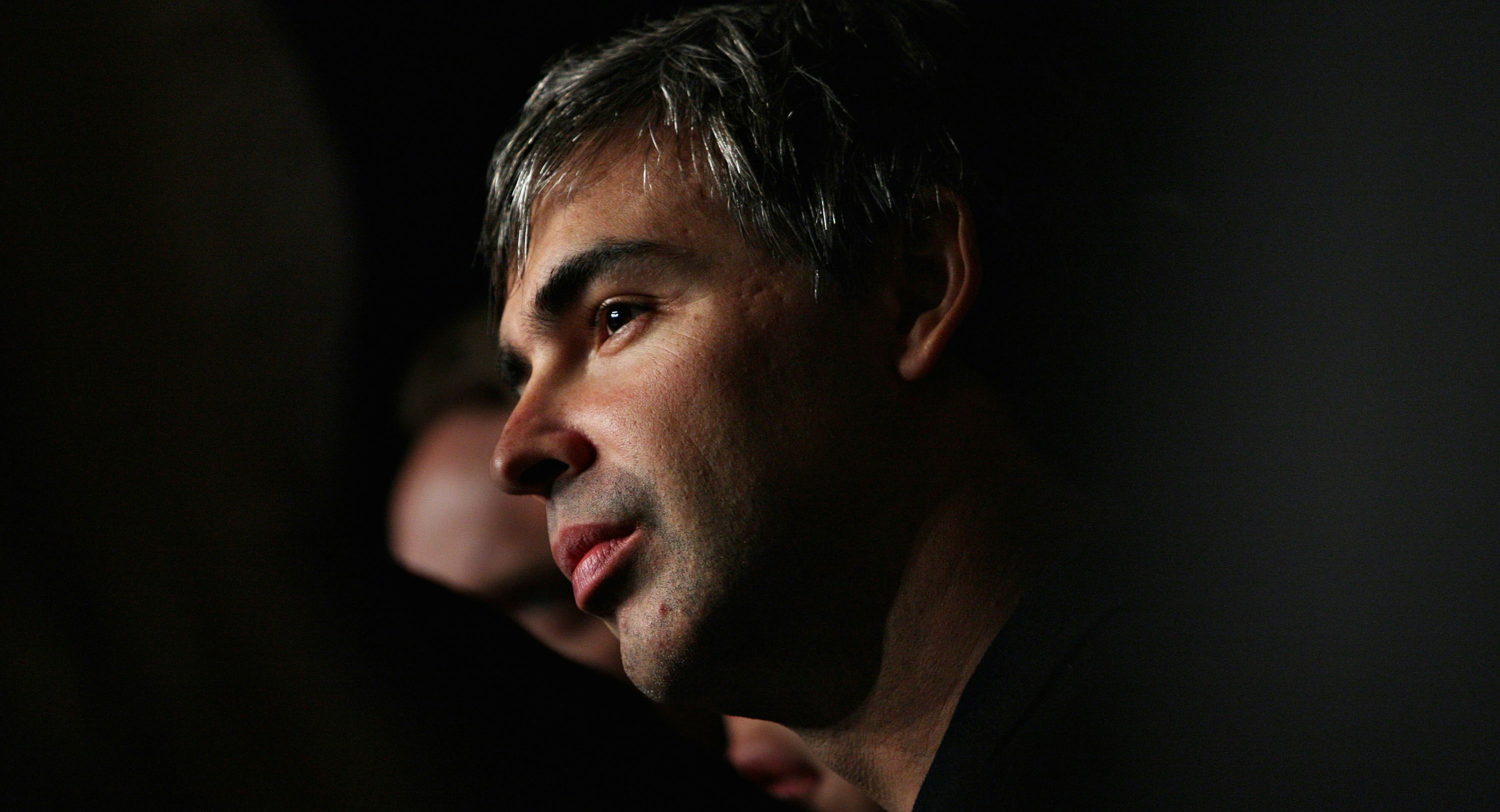 Google CEO Larry Page. Photo by Bloomberg.
