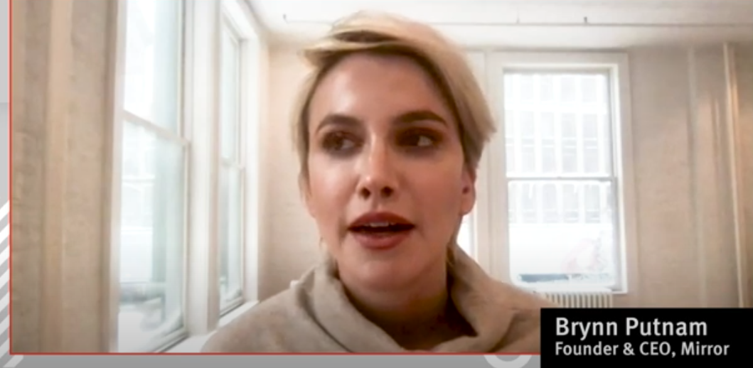 Mirror founder Brynn Putnam.