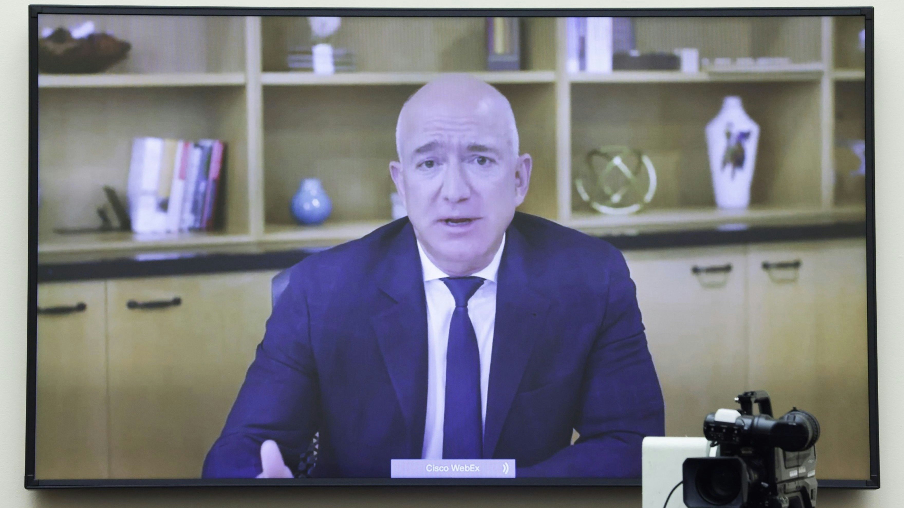 Amazon founder Jeff Bezos. Photo by Bloomberg