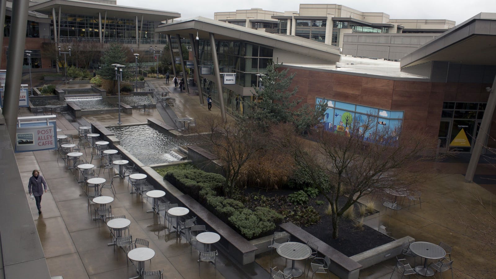 Microsoft's Redmond, Washington campus. Photo by Bloomberg