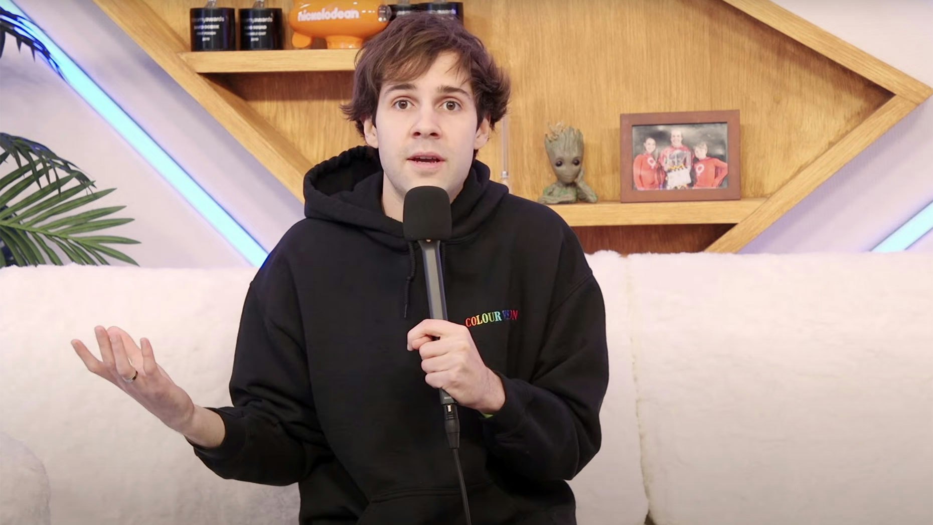 Screen grab of David Dobrik from YouTube