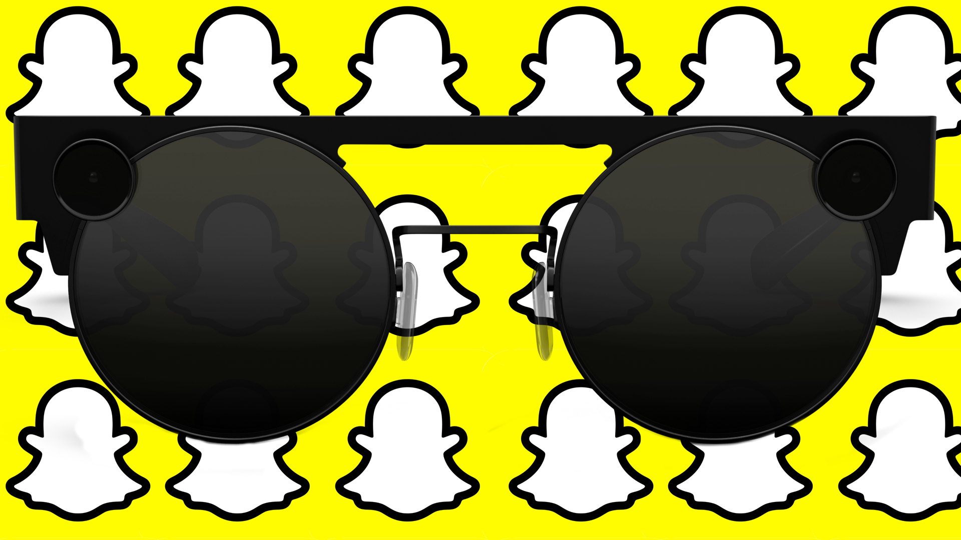 Photo of the most recent model of Snap's Spectacles by Snap. Illustration by Mike Sullivan