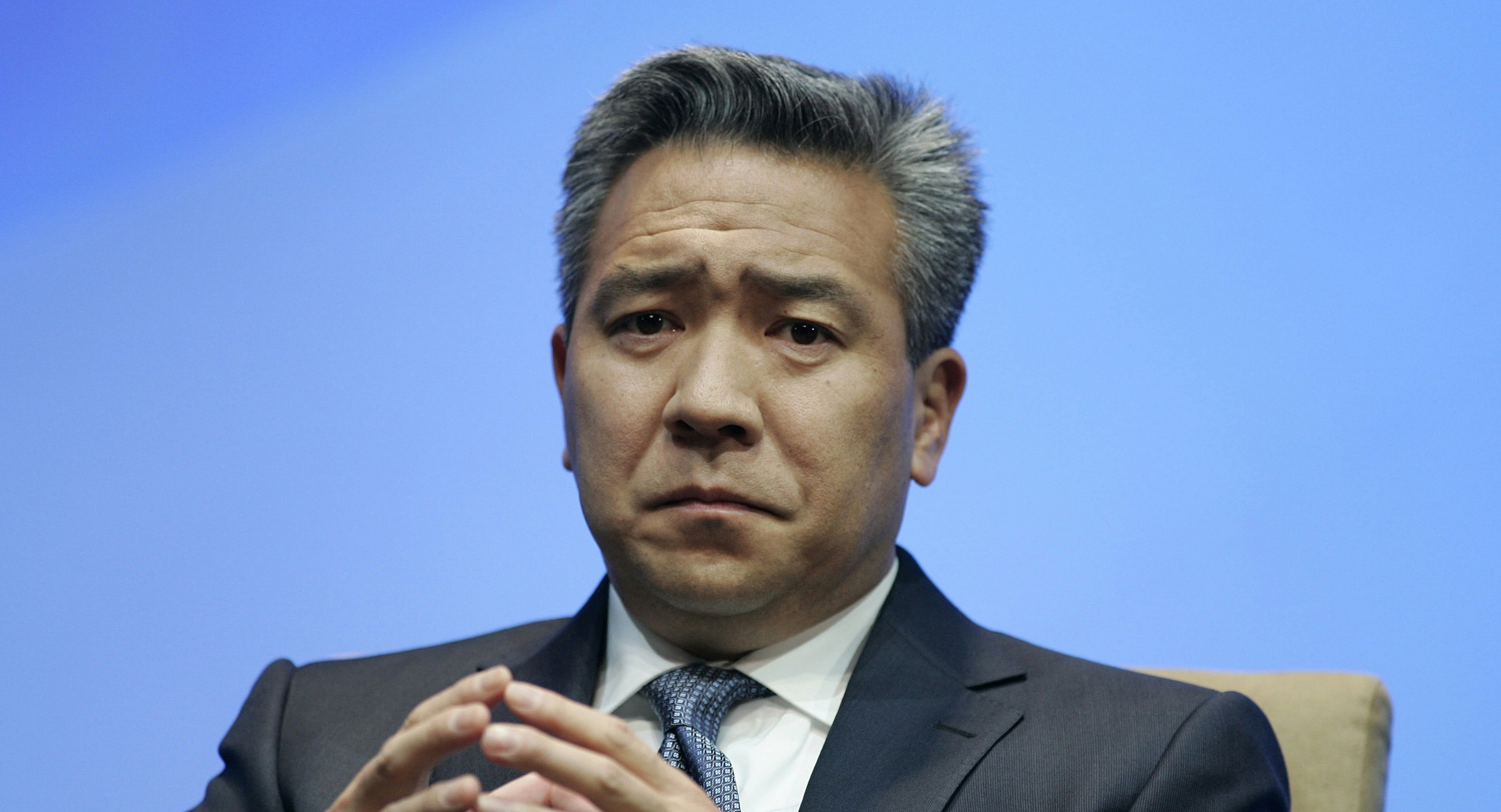 Warner Bros chief Kevin Tsujihara; photo by Bloomberg