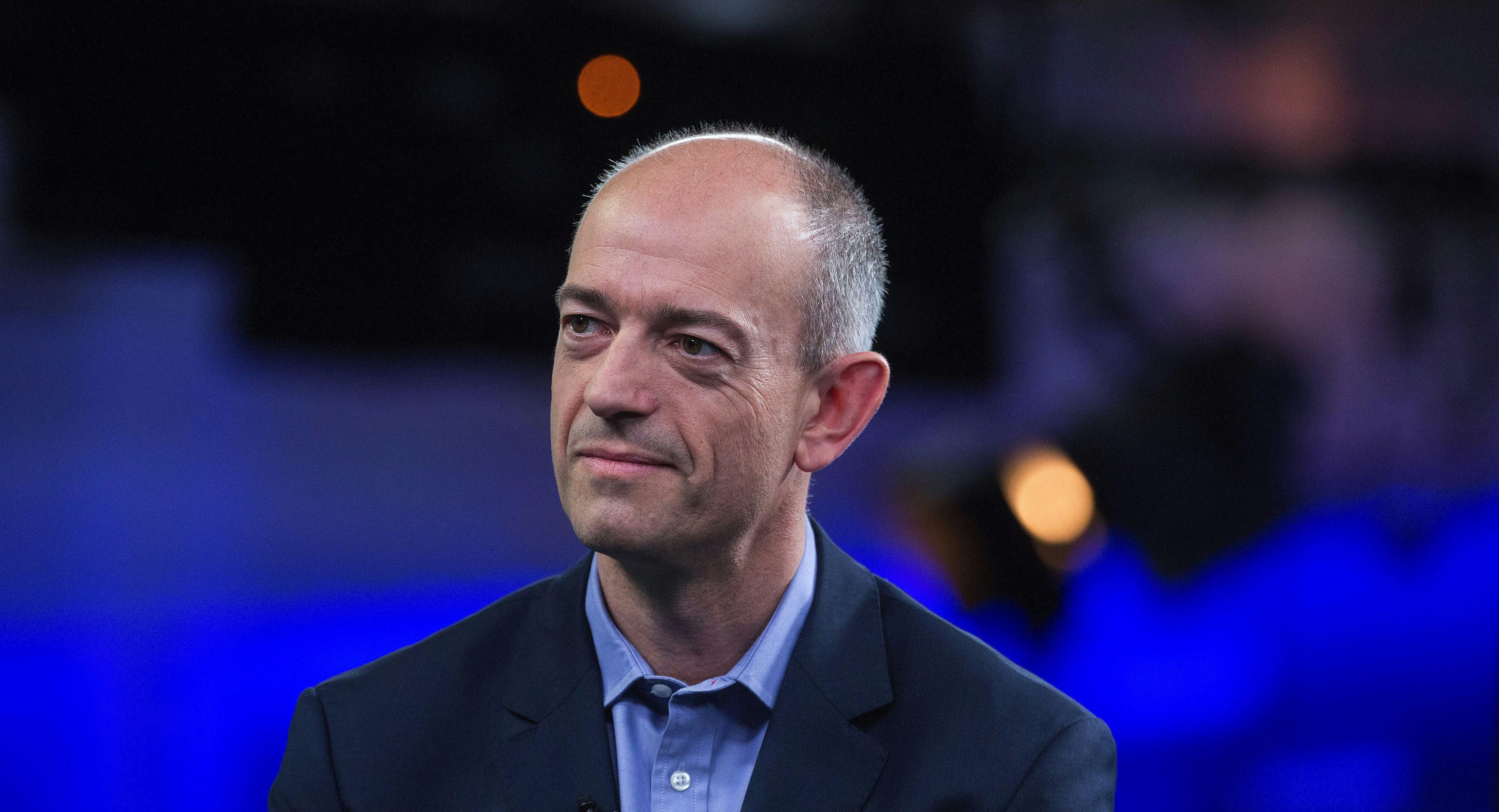 ARM CEO Simon Segars. Photo by Bloomberg.