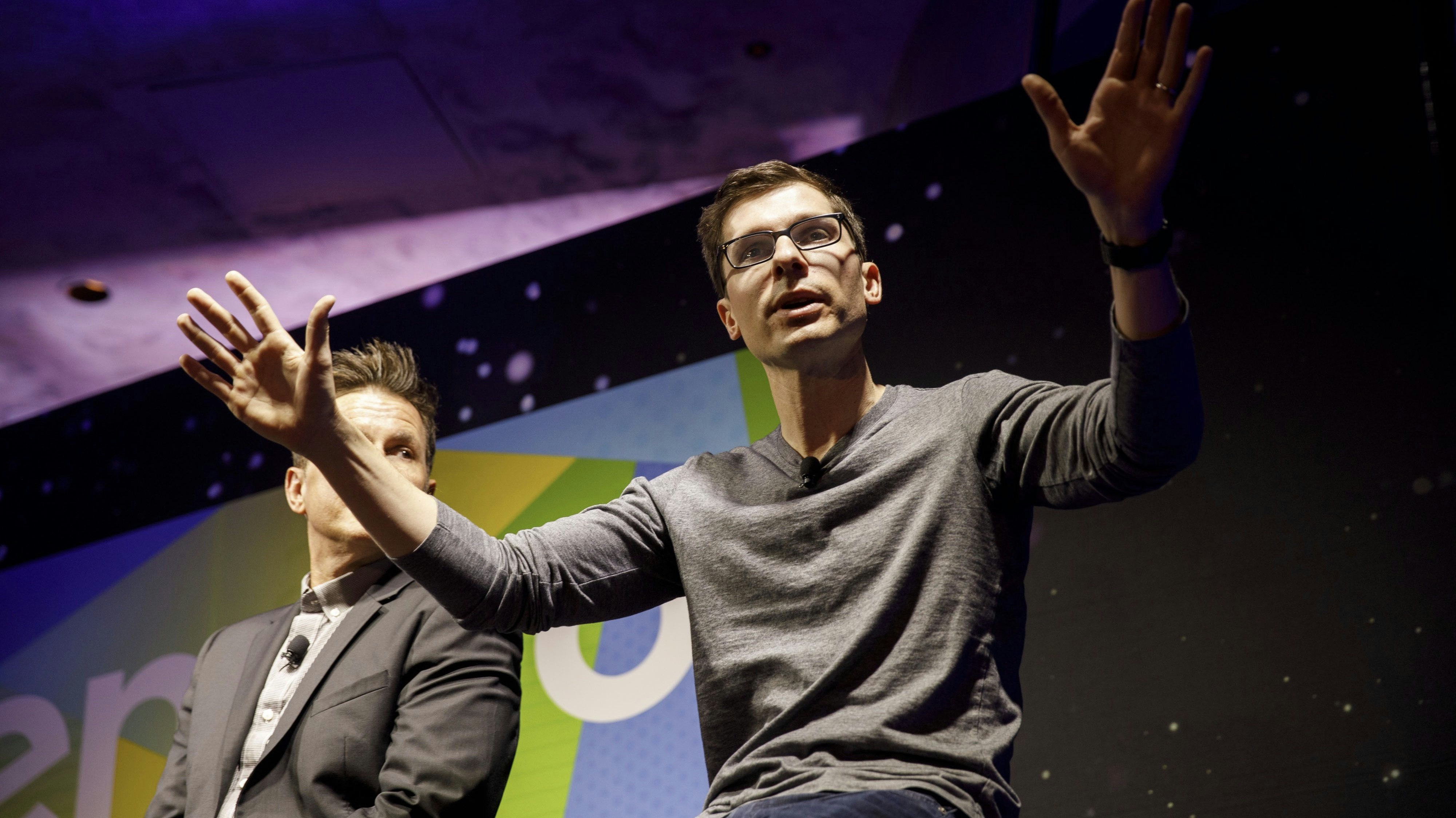 Clay Bavor, Google's VP of AR/VR. Photo by Bloomberg. 