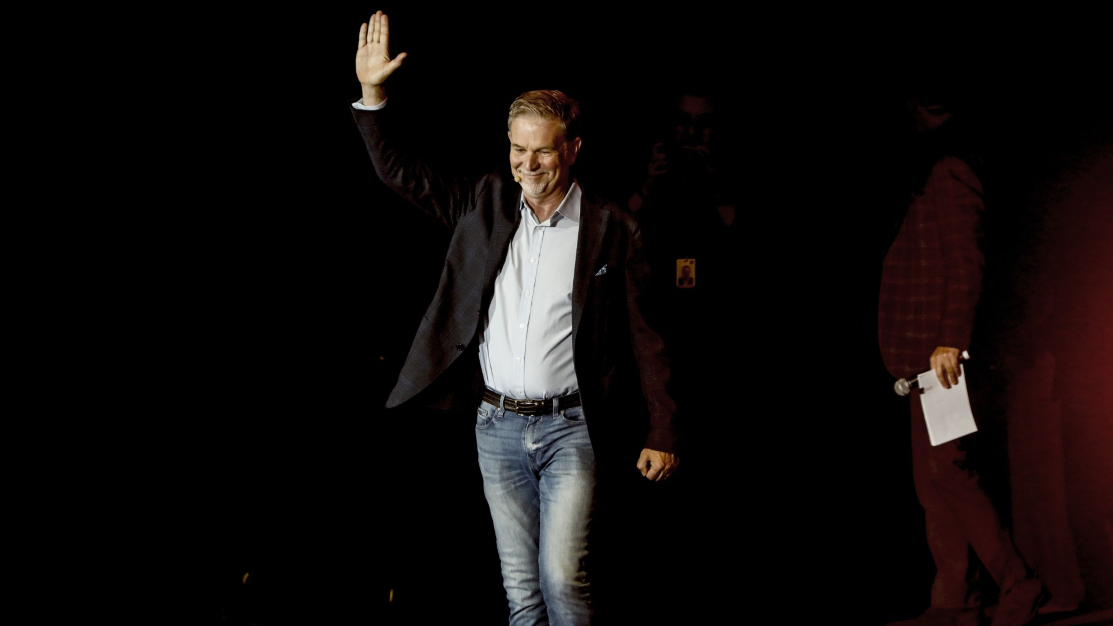 Netflix CEO Reed Hastings. Photo by Bloomberg