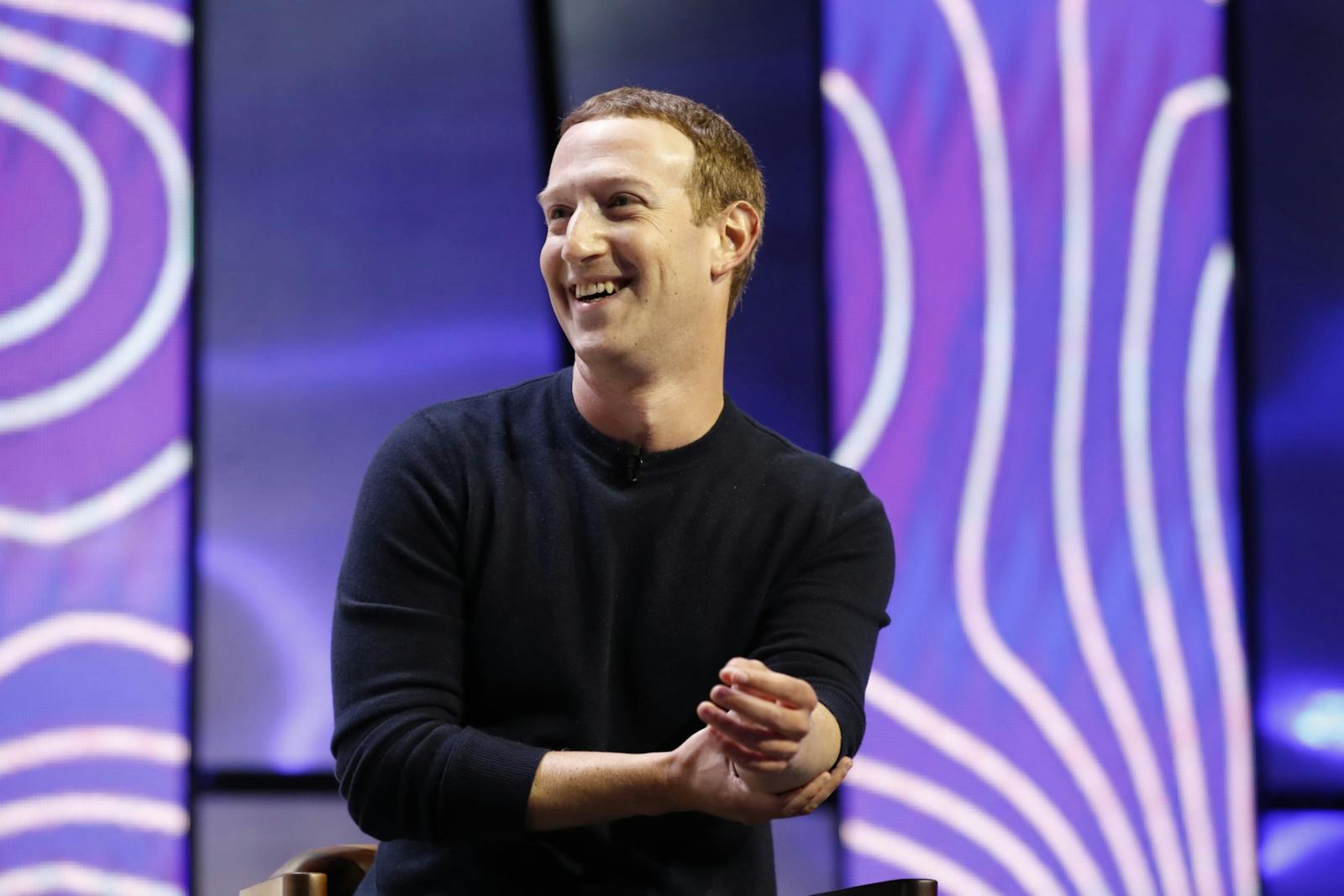 Facebook CEO Mark Zuckerberg; photo by Bloomberg