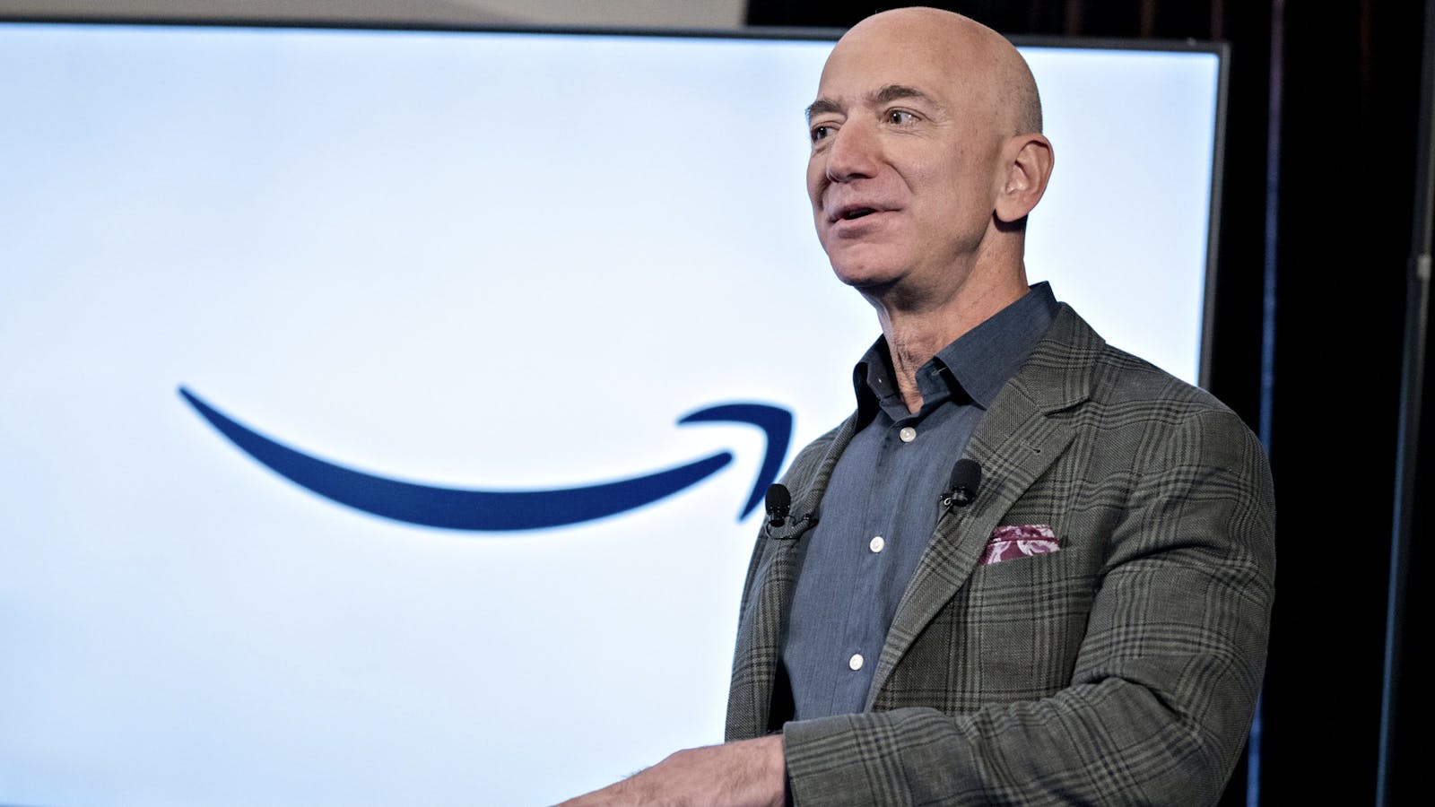 Amazon's just-retired CEO Jeff Bezos.