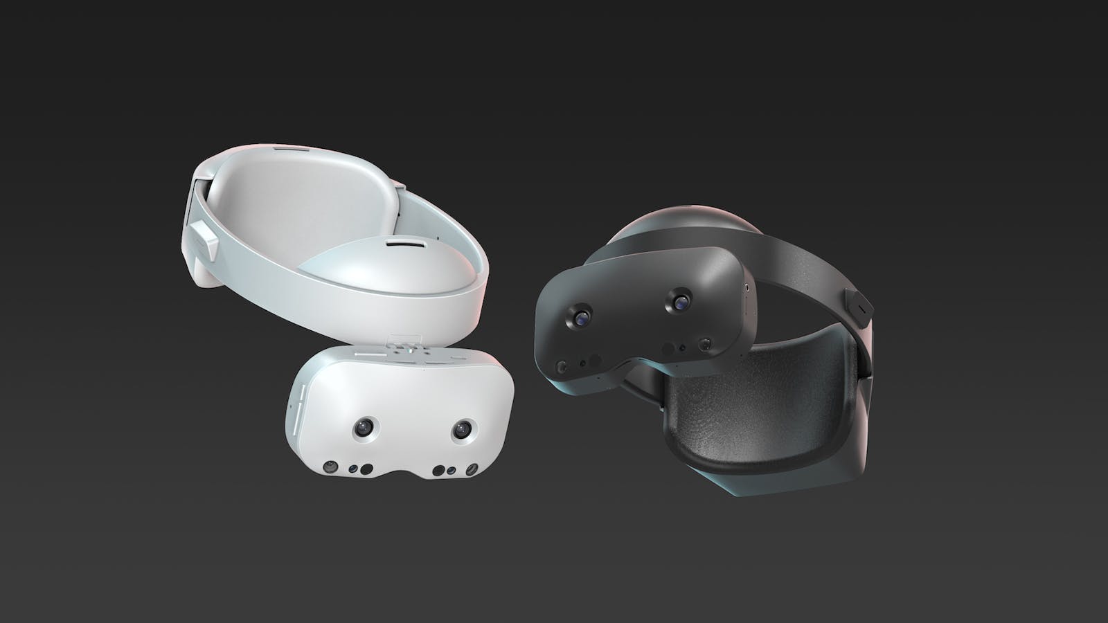 The redesigned Lynx R-1 mixed reality headset. Image by Lynx