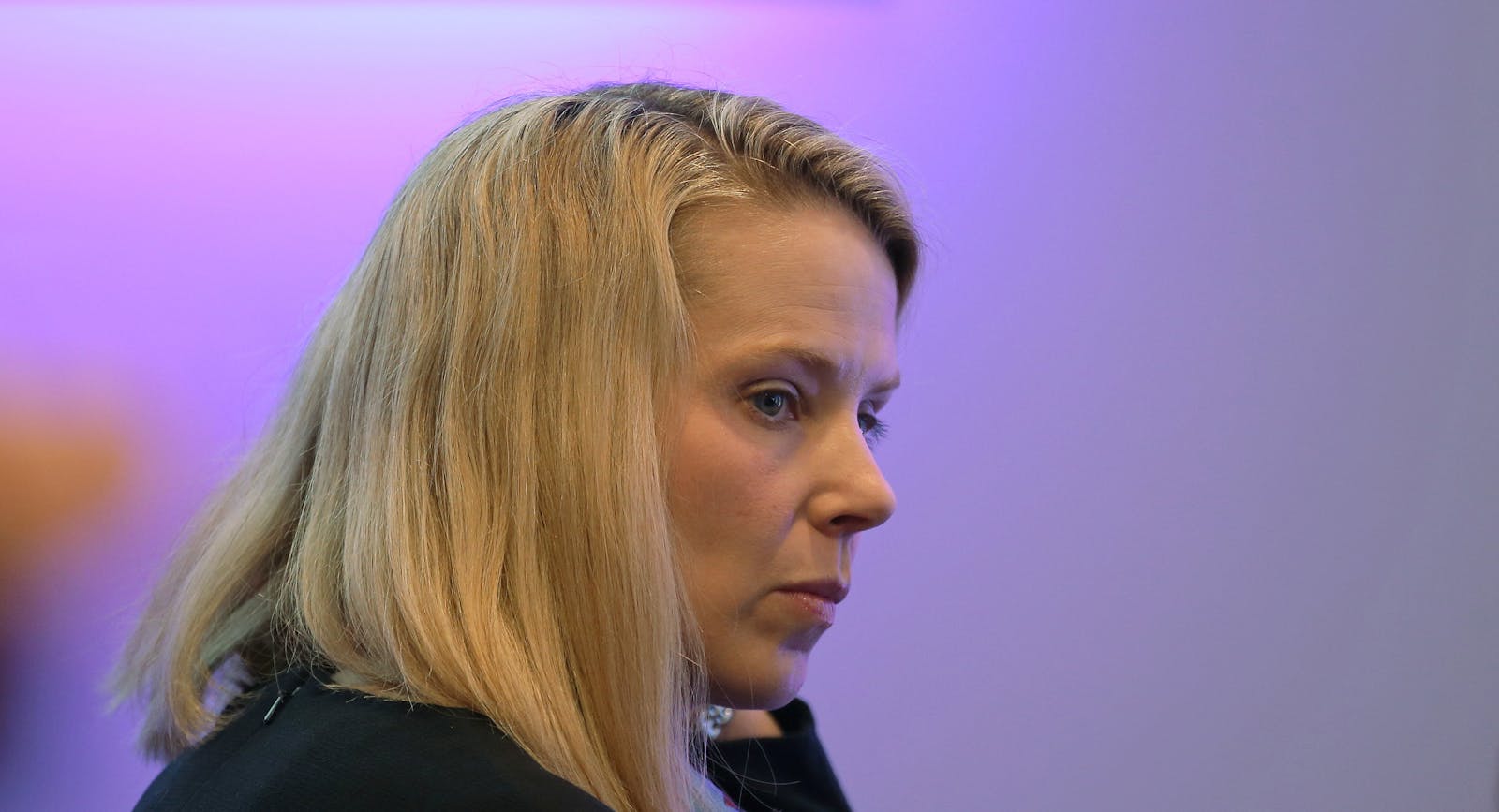Yahoo CEO Marissa Mayer. Photo by Bloomberg.