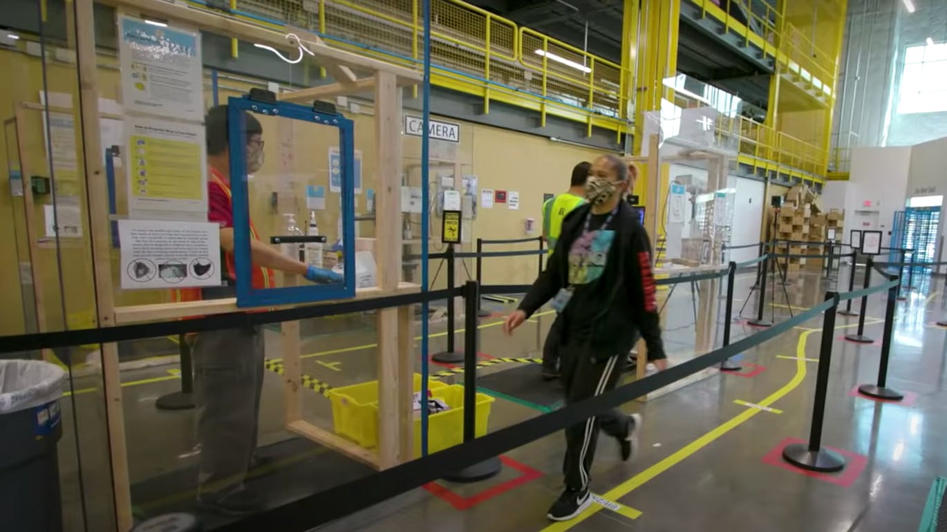 Amazon to Stop Covid Testing in U.S. Warehouses