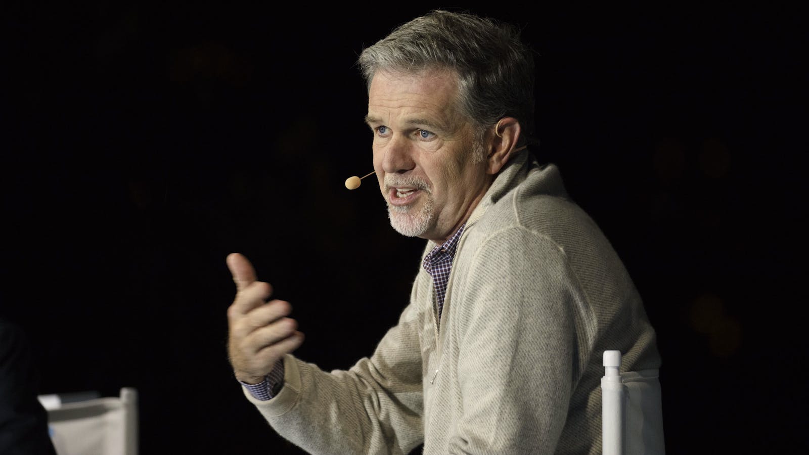 Netflix CEO Reed Hastings. Photo by Bloomberg