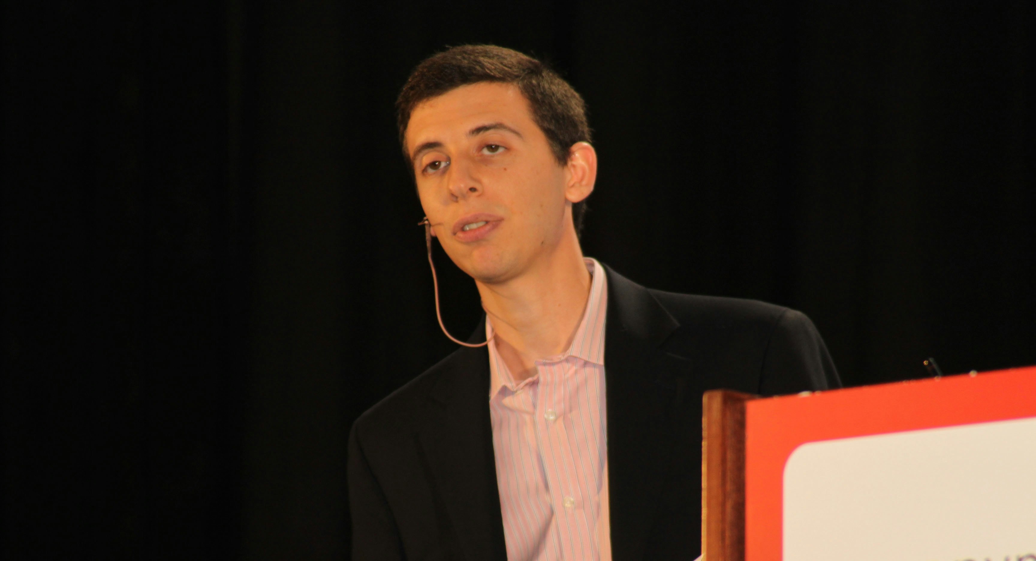 Google's Nick Fox in 2009. Photo by Kenneth Yeung.