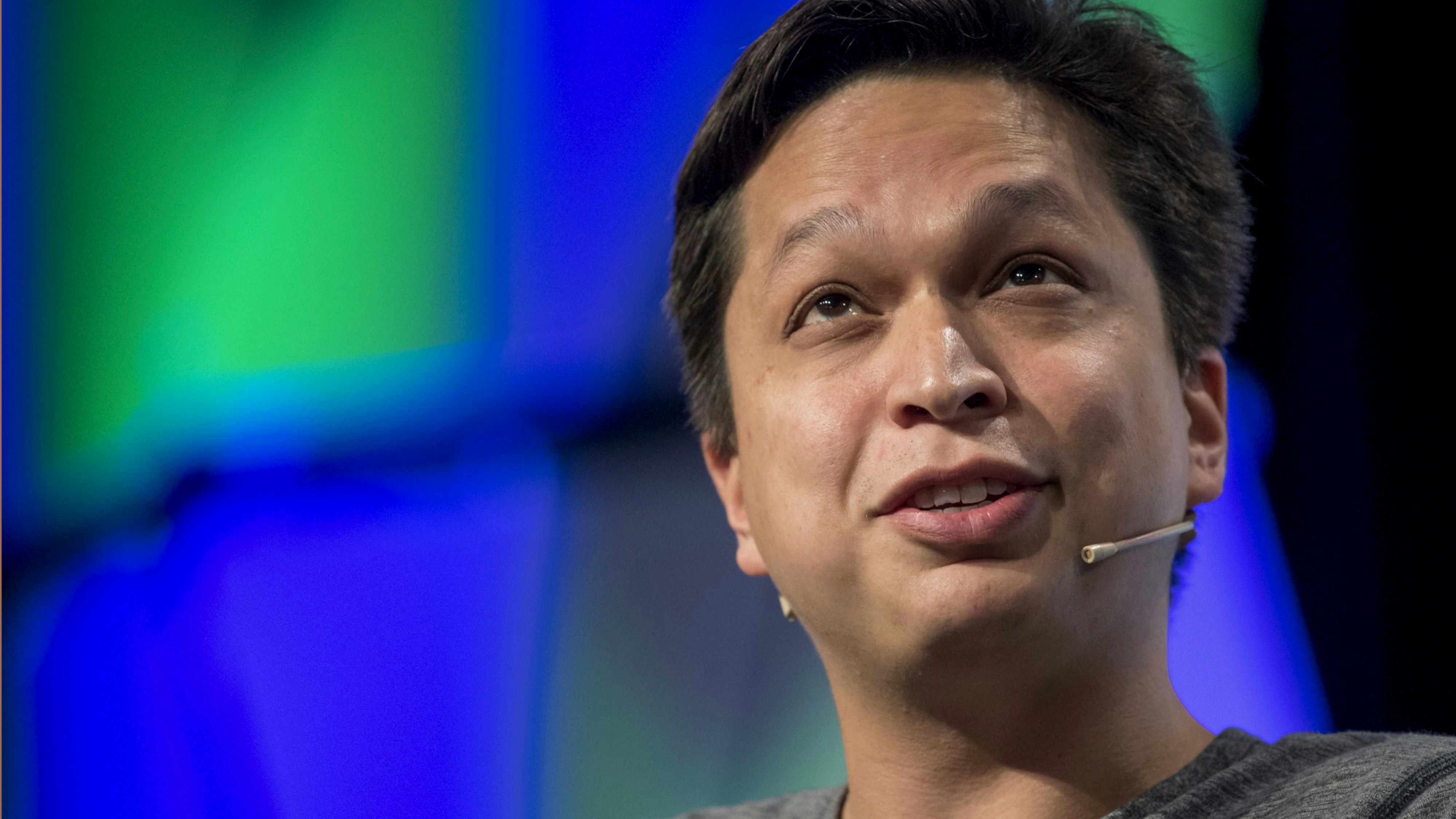 Pinterest CEO Ben Silbermann. Photo by Bloomberg