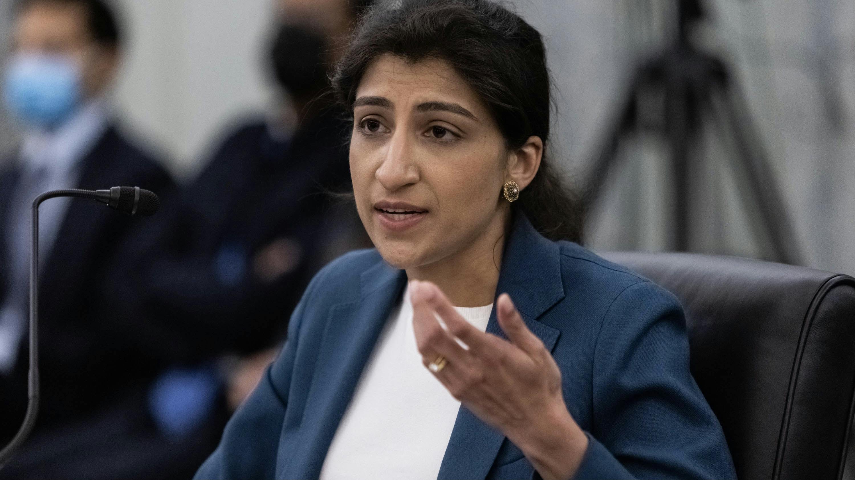 FTC’s Khan Accuses Big Tech of Promoting Fraud, Targets S. 230 