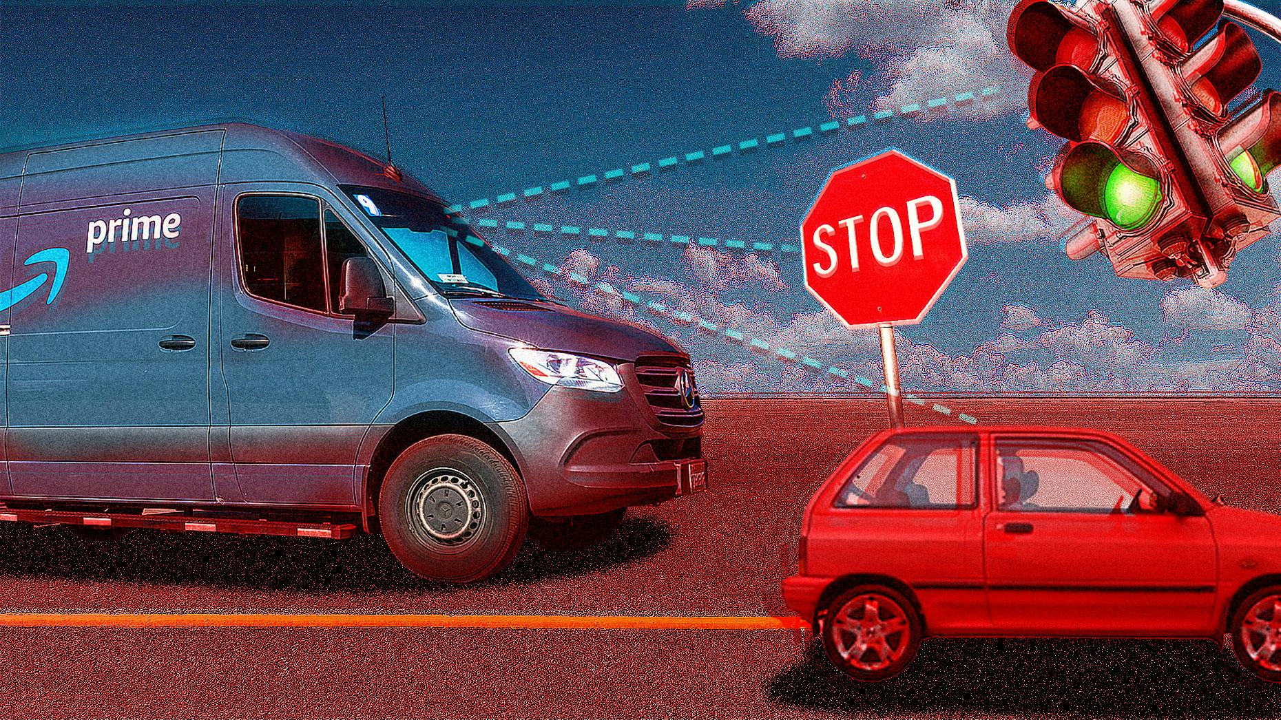 Camera Tracking Amazonfresh System Amazon Installed Cameras to Track Drivers. New Documents Reveal How ...