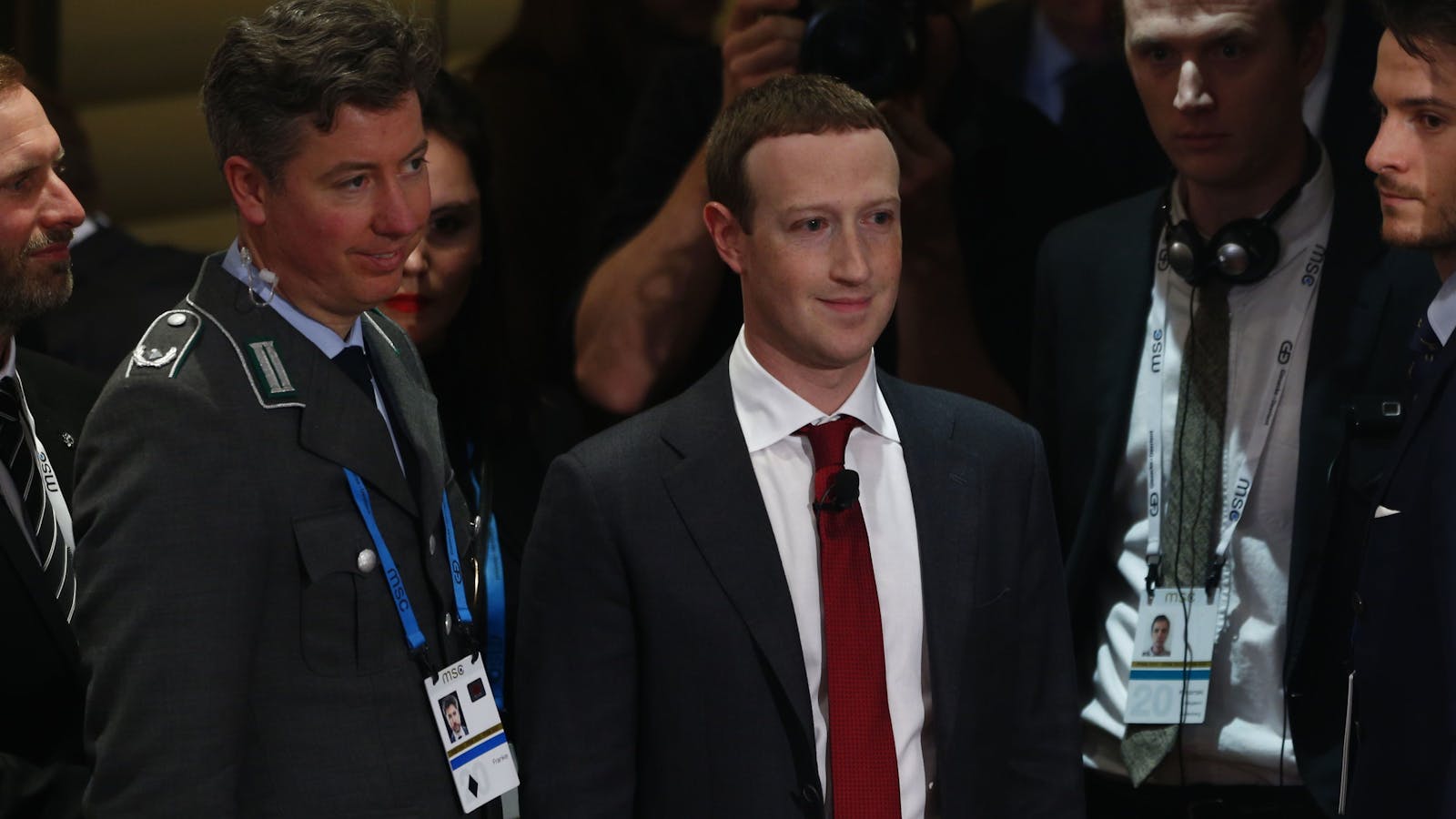 Facebook CEO Mark Zuckerberg in Munich in 2020. Photo: Bloomberg.